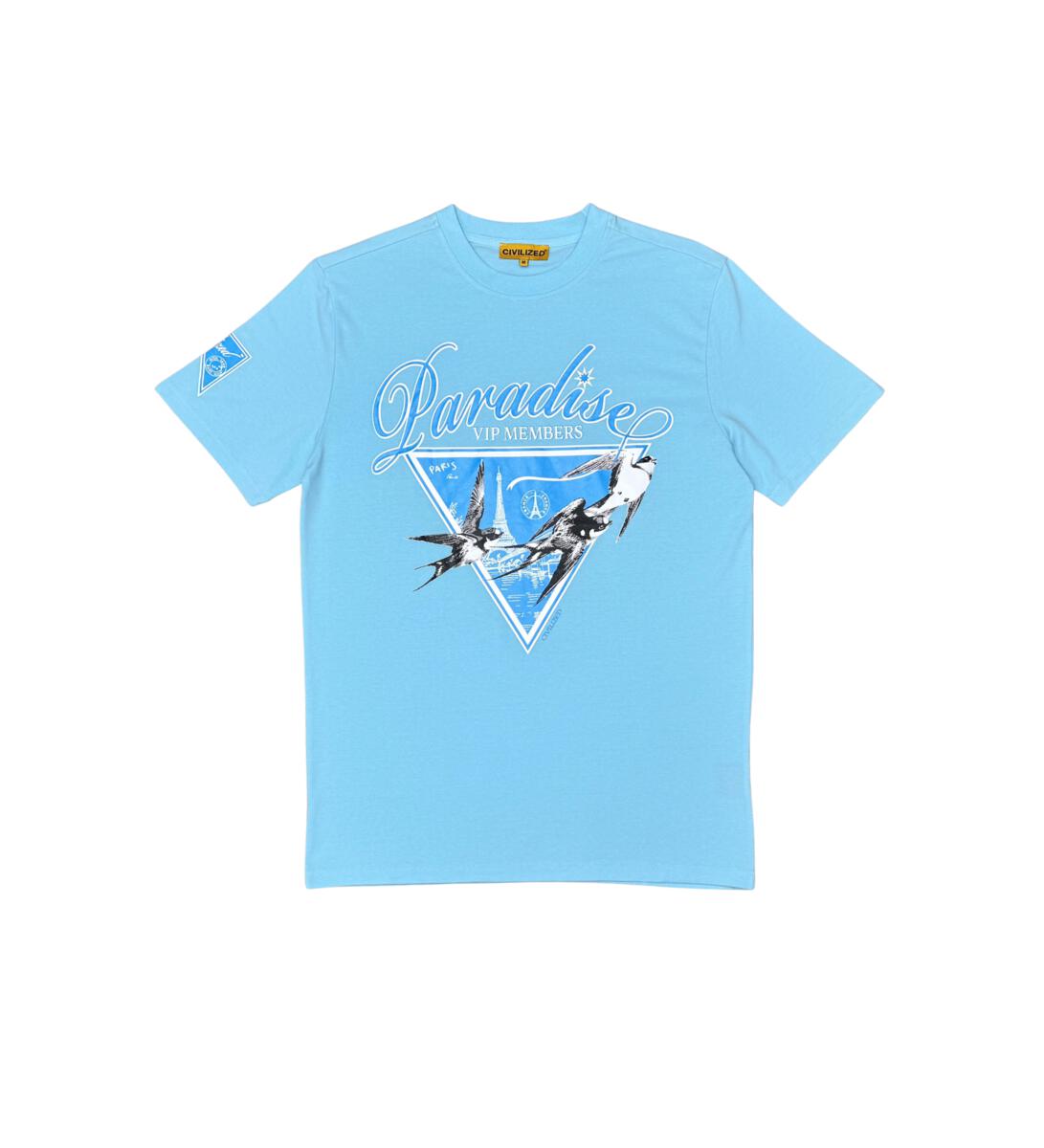 Civil Paradise T-shirt Light Blue 5734