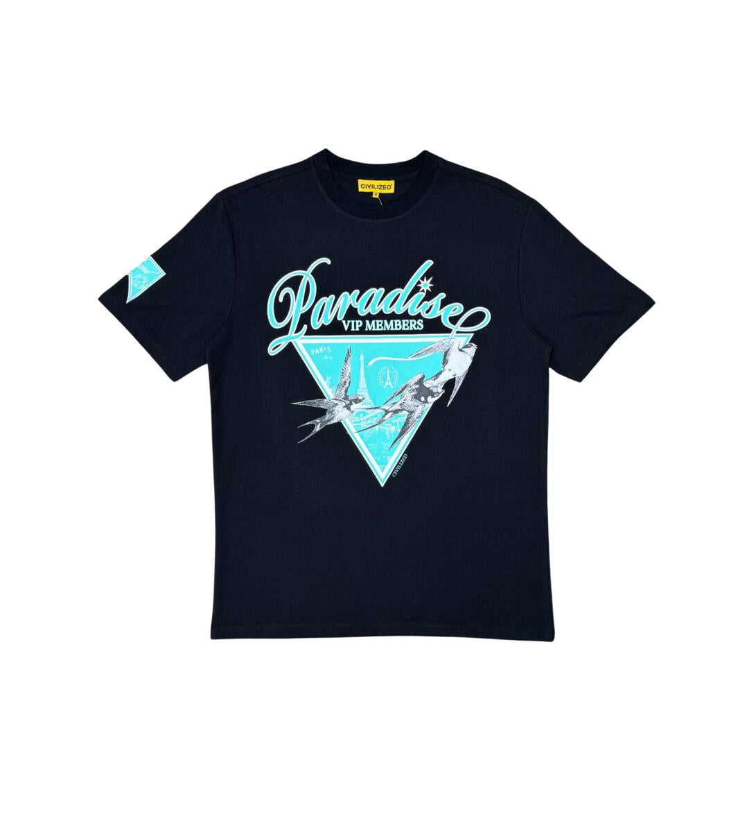 Civil Paradise T-shirt Black 5734