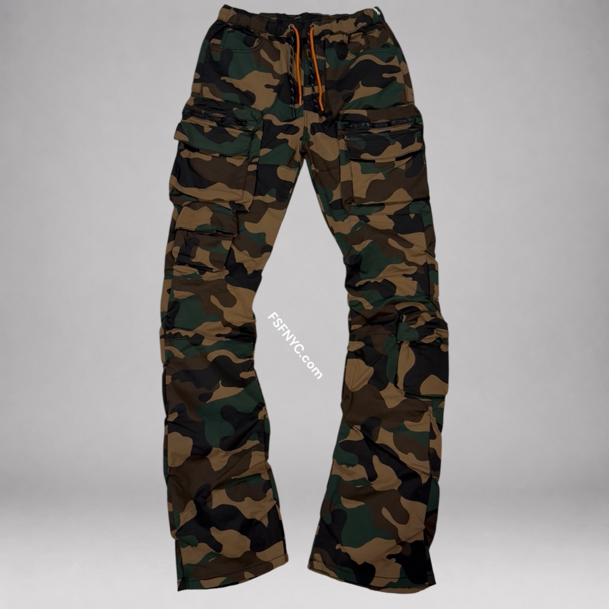 Narr - Stacked Cargo Pants -  Woodland - 432
