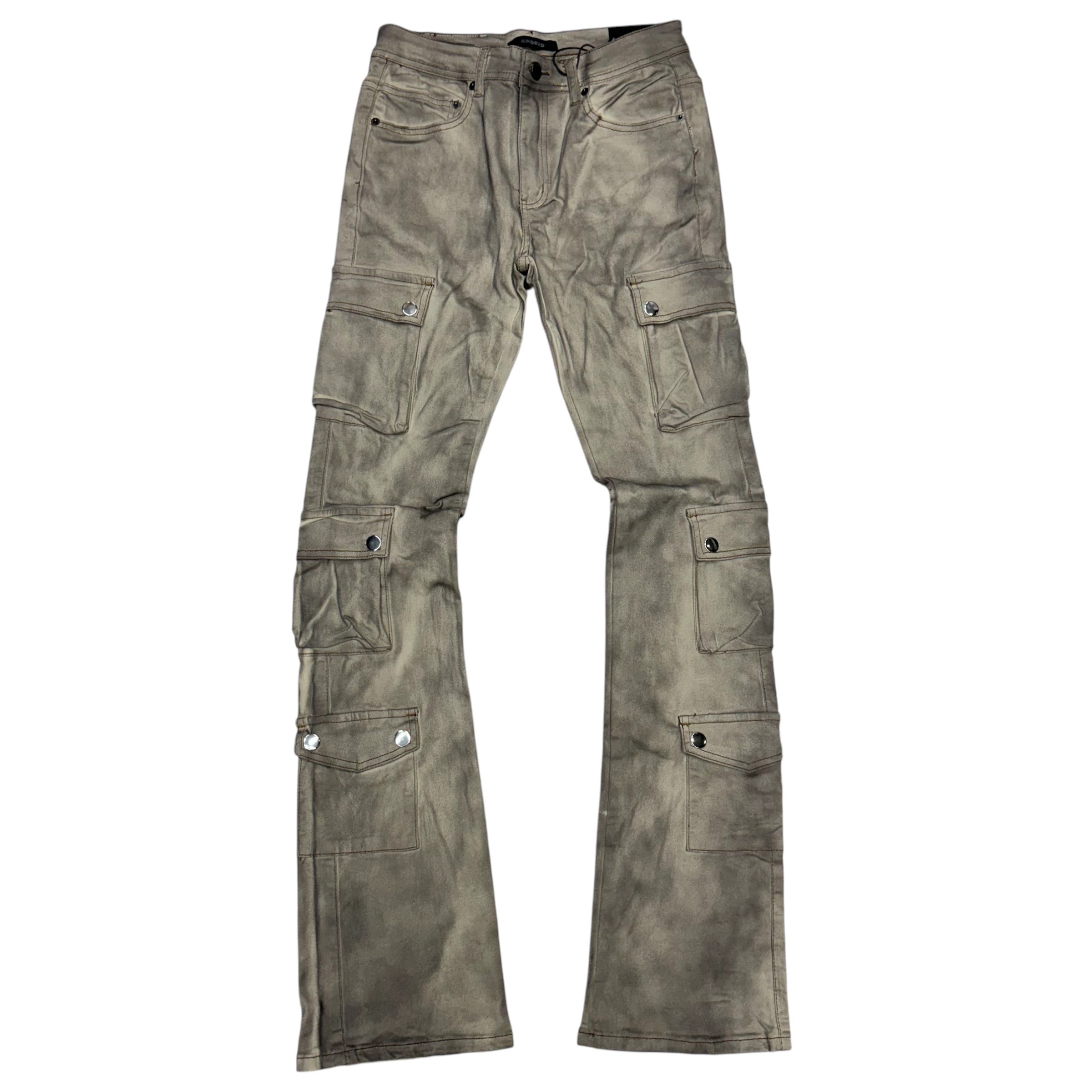 KD Stacked Denim Khaki Wash 2082