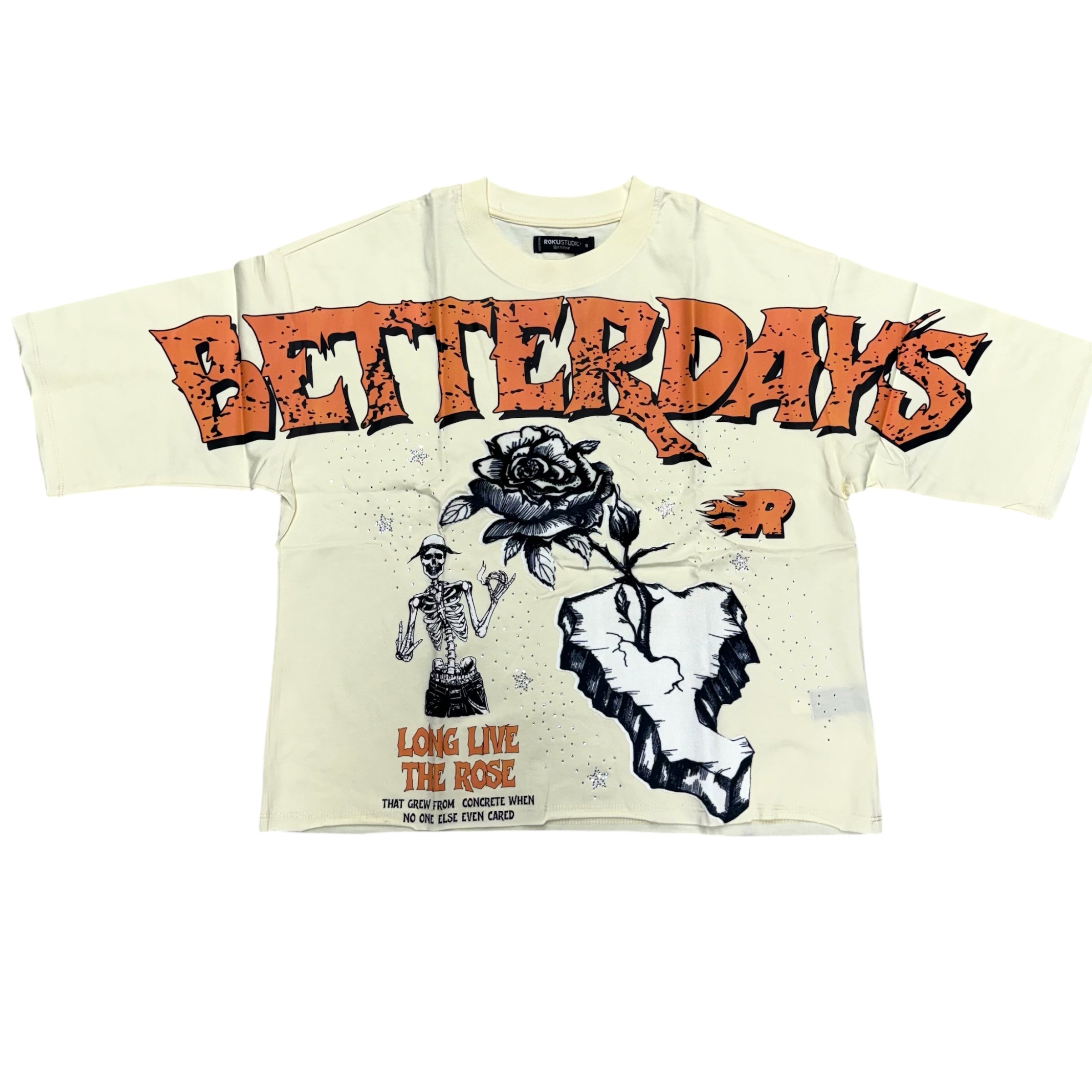 Roku Better Days T-shirt Cream 1583