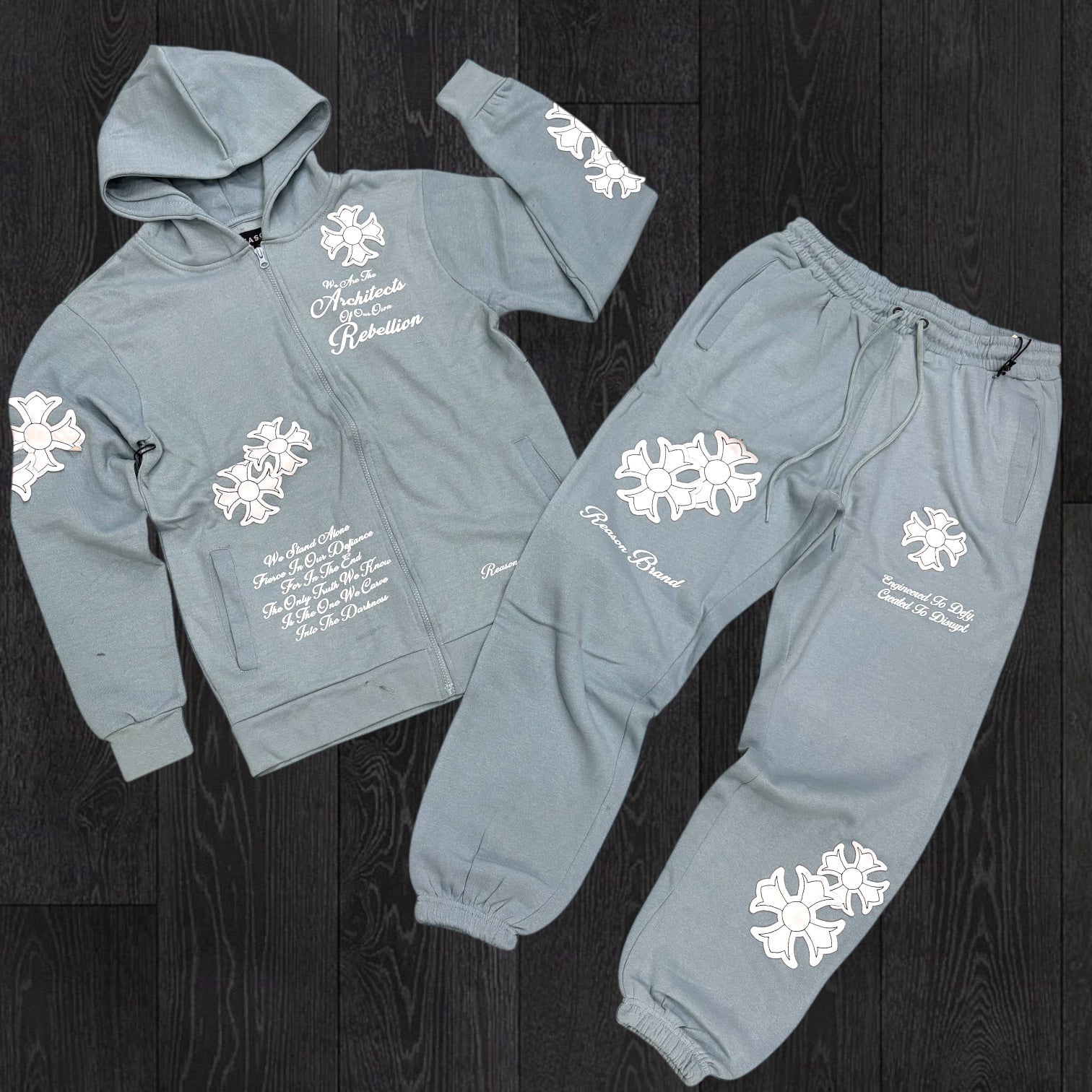 REASON - ARCHITECT Sweatsuit - LT.BLUE - 039 040