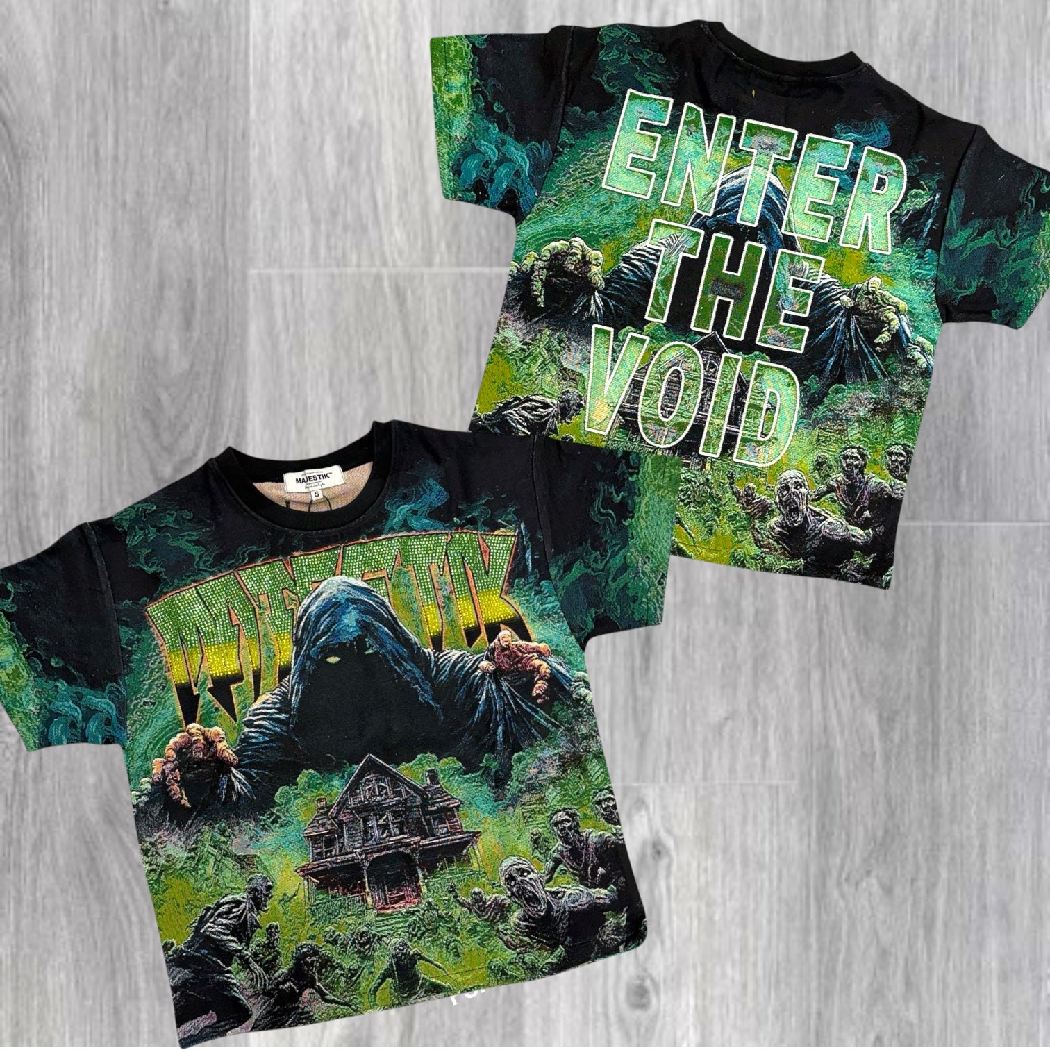 MJSTK- Tapestry The Void  T-shirt - Black - 2603