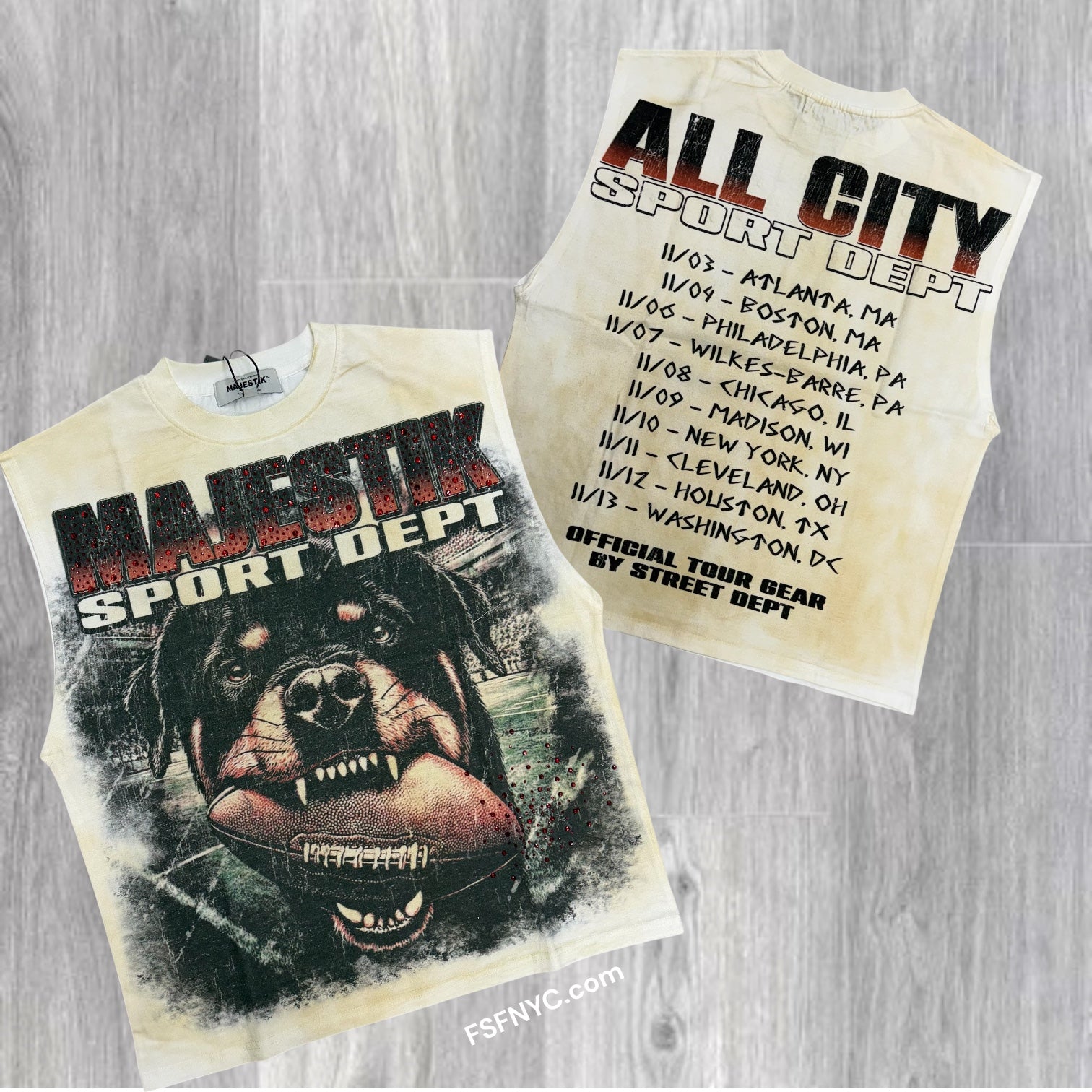 MJSTK- Sleeveless Sport Dept - Eggshell - 26500