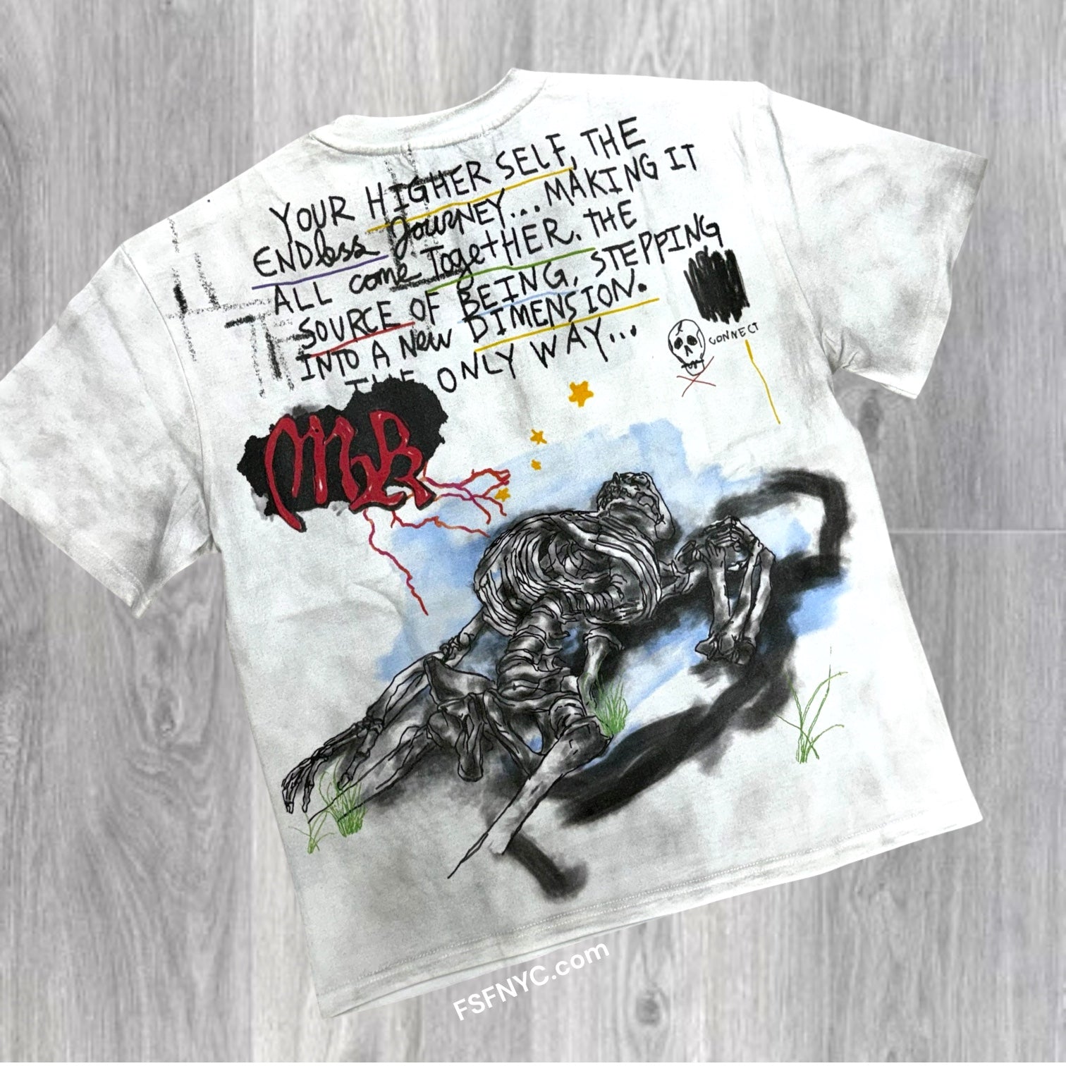 MJSTK - The journey T-shirt - Off white - 26320