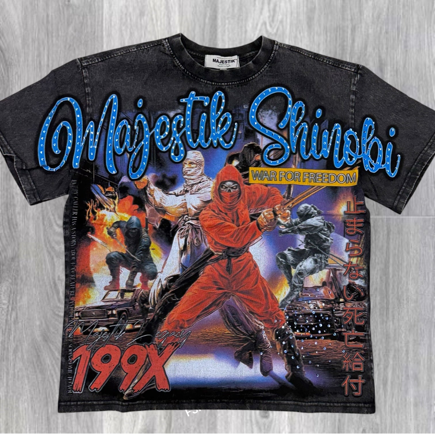 MJSTK - War For Freedom T-shirt - Black - 26081