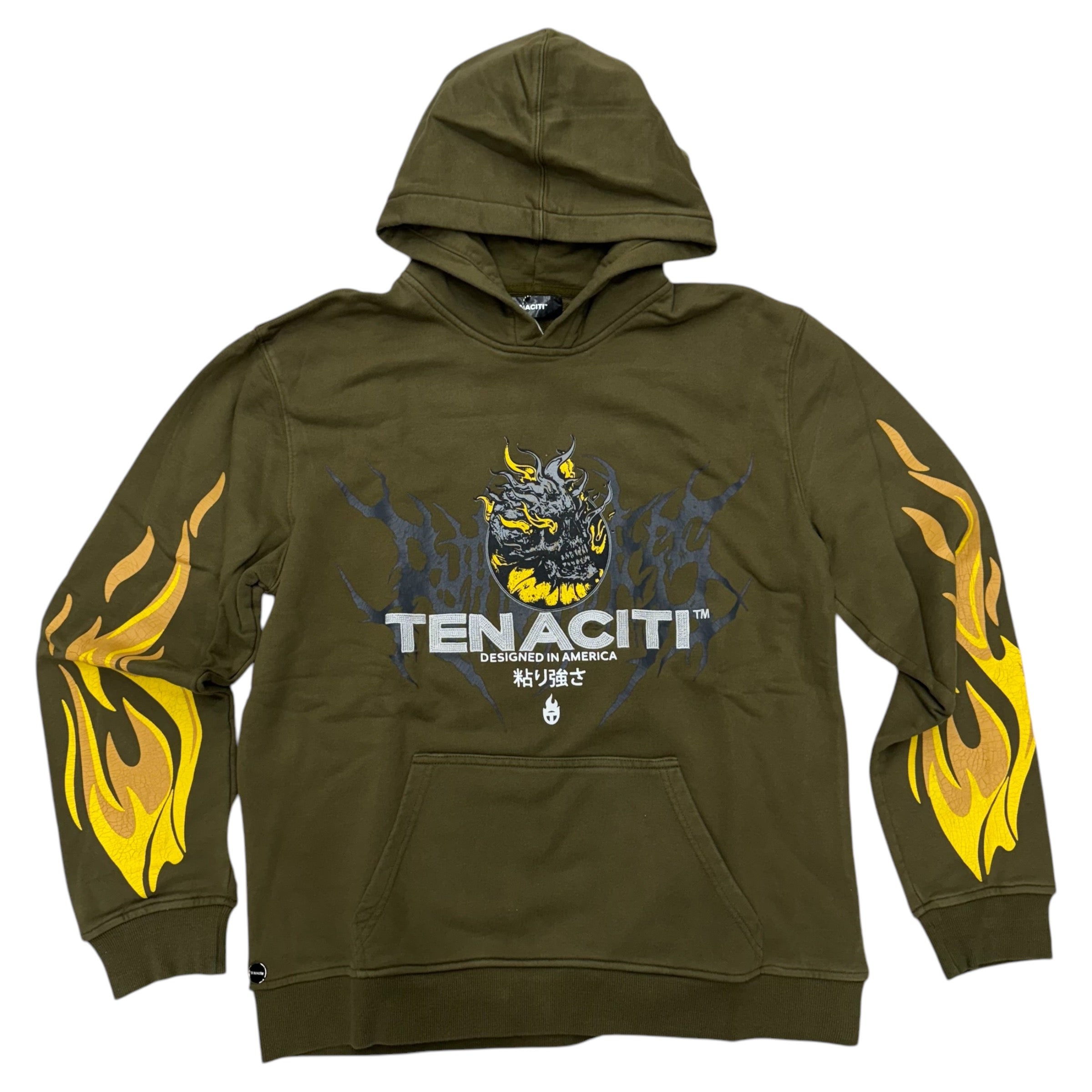 Tenaciti  Hoodie olive 1045