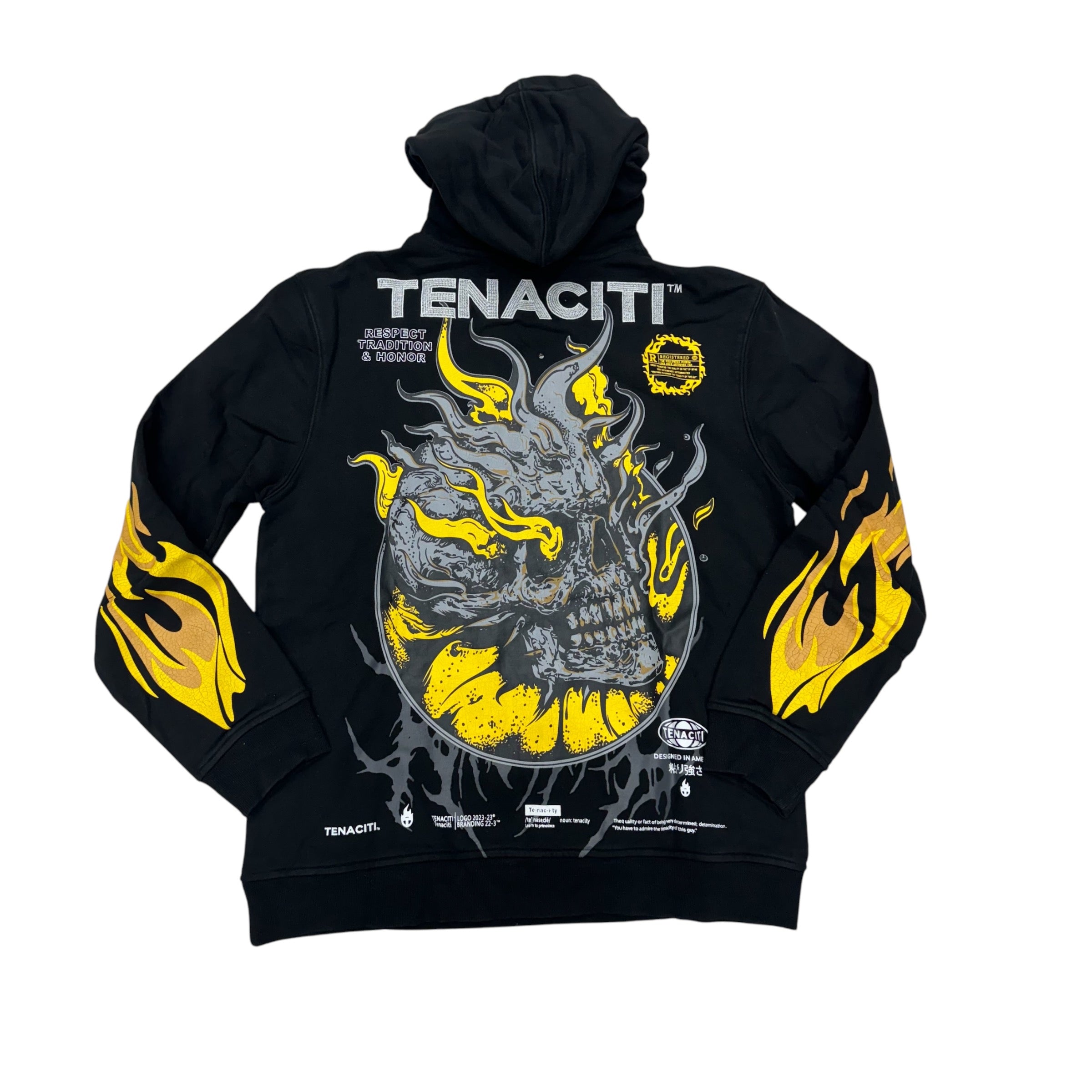 Tenaciti  Hoodie black   1045