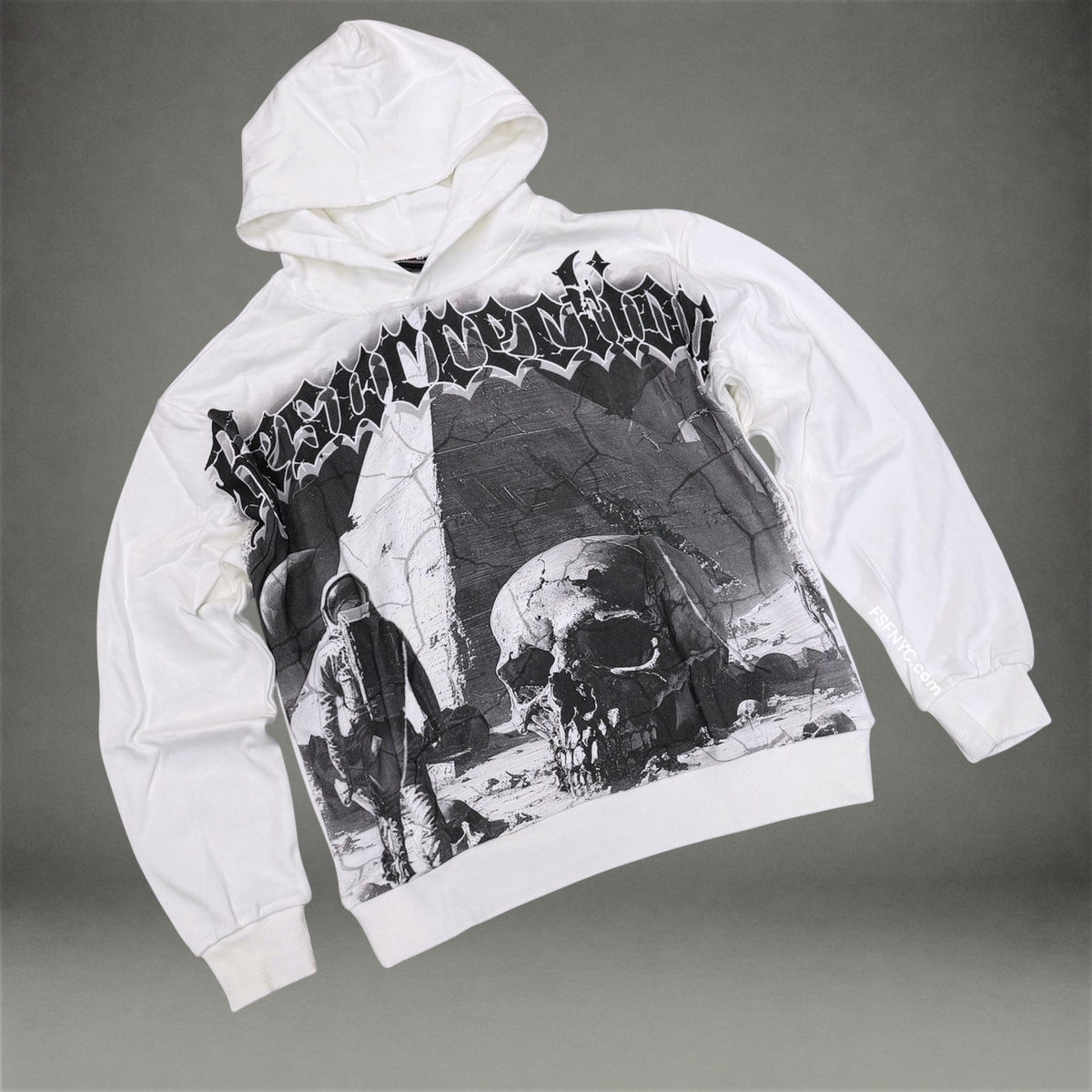Con - Resurection Hoodie - White 008