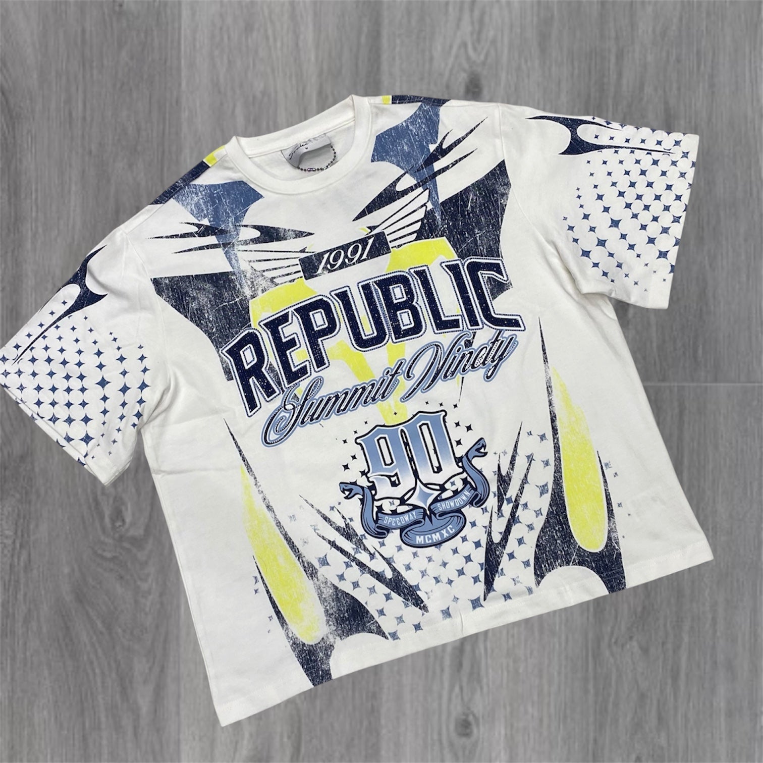Rise - Rep. T-shirt - Blue - S551