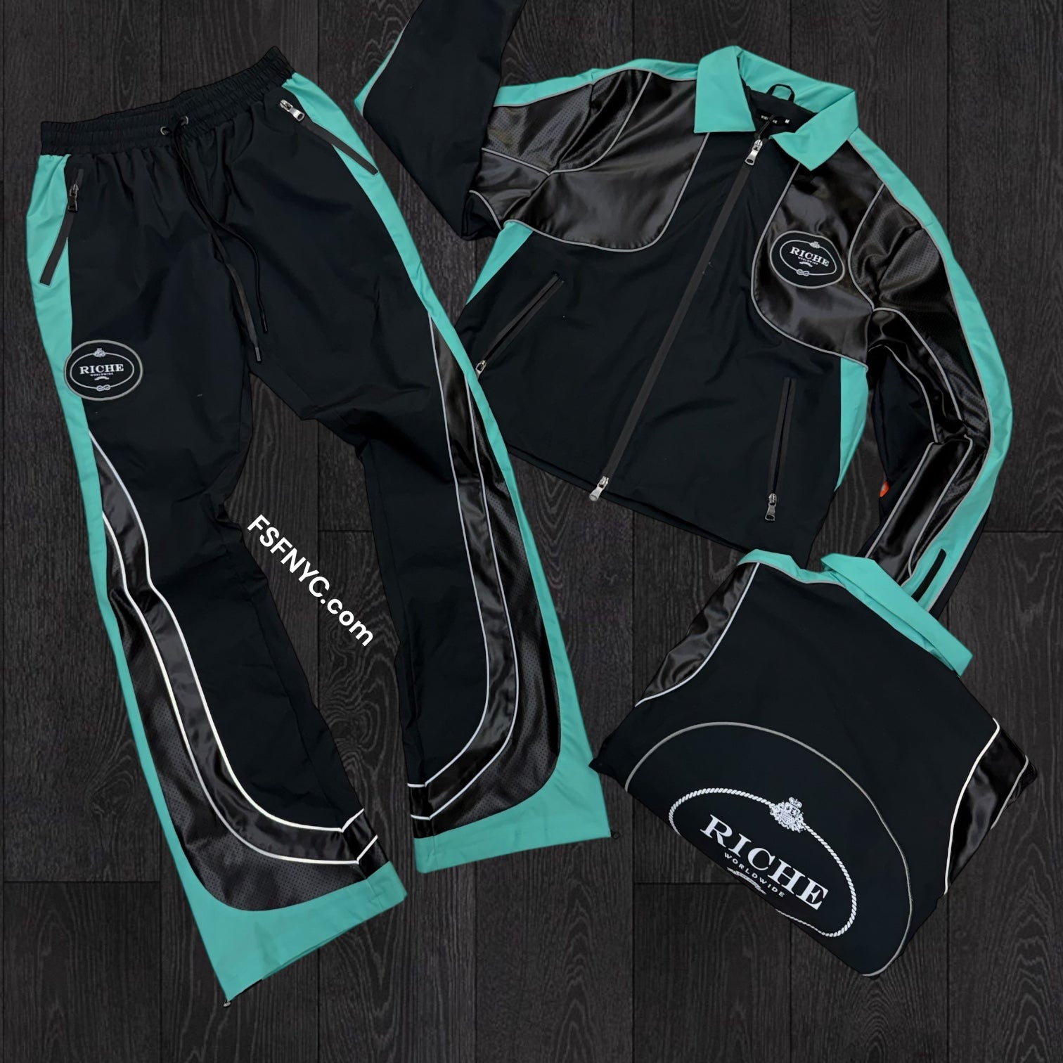 VR - FSFNYC Exclusive Stacked Nylon Set - Black - 1852