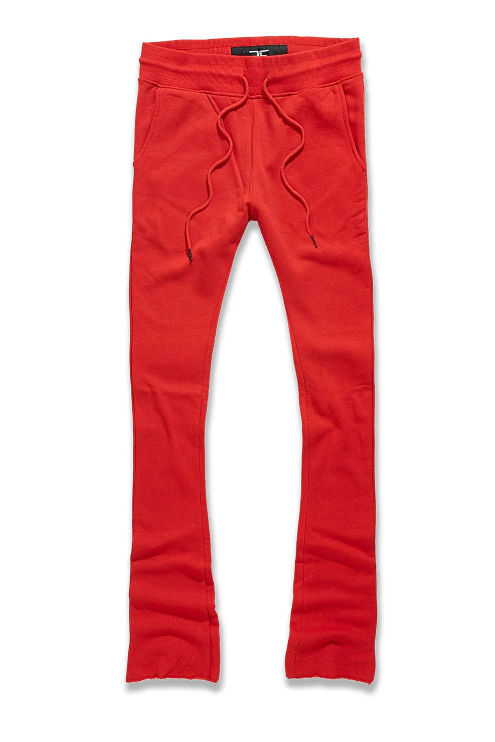 JC Stacked sweats Red  8860L