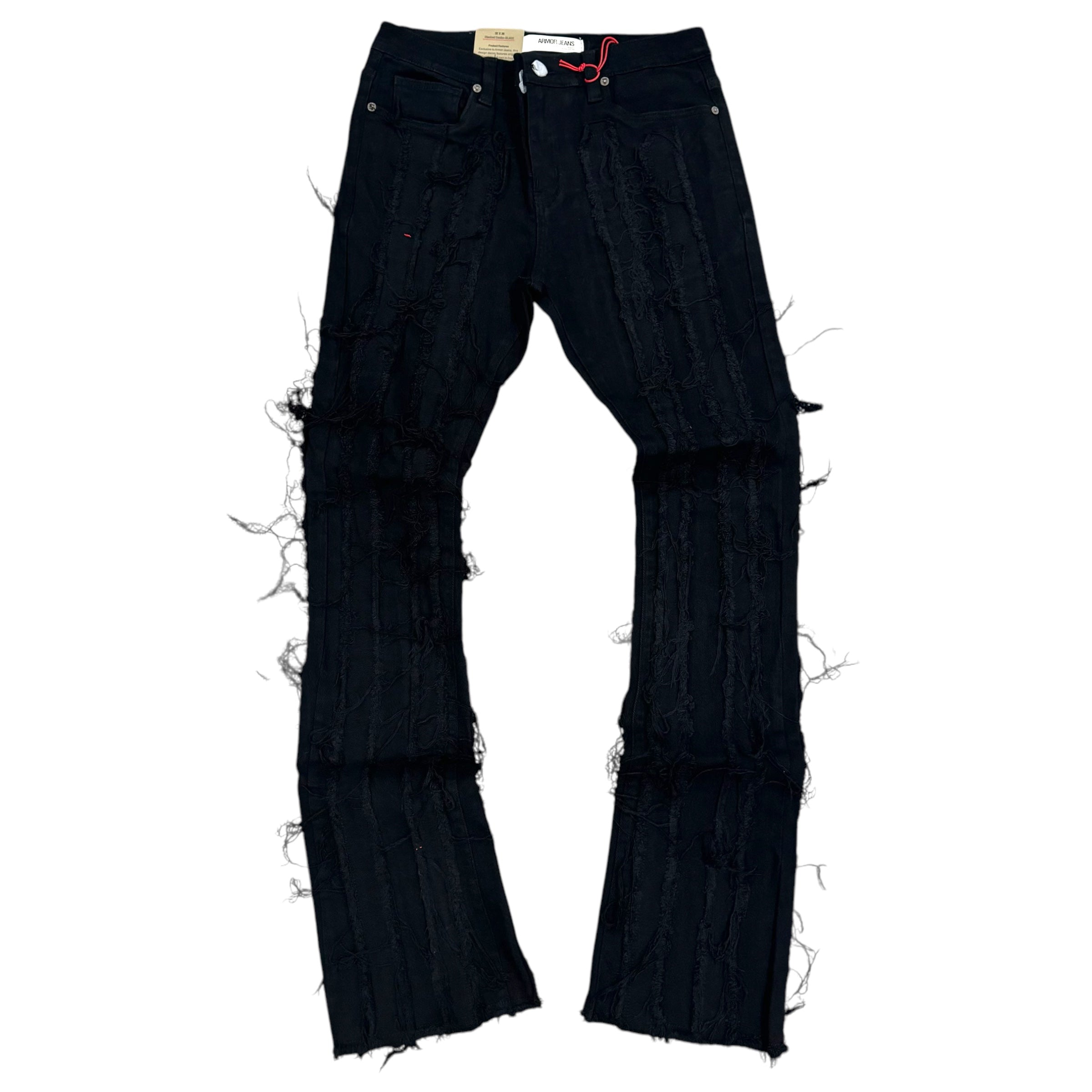 FSF Stacked Vertical Frey Denim Black AJS6723