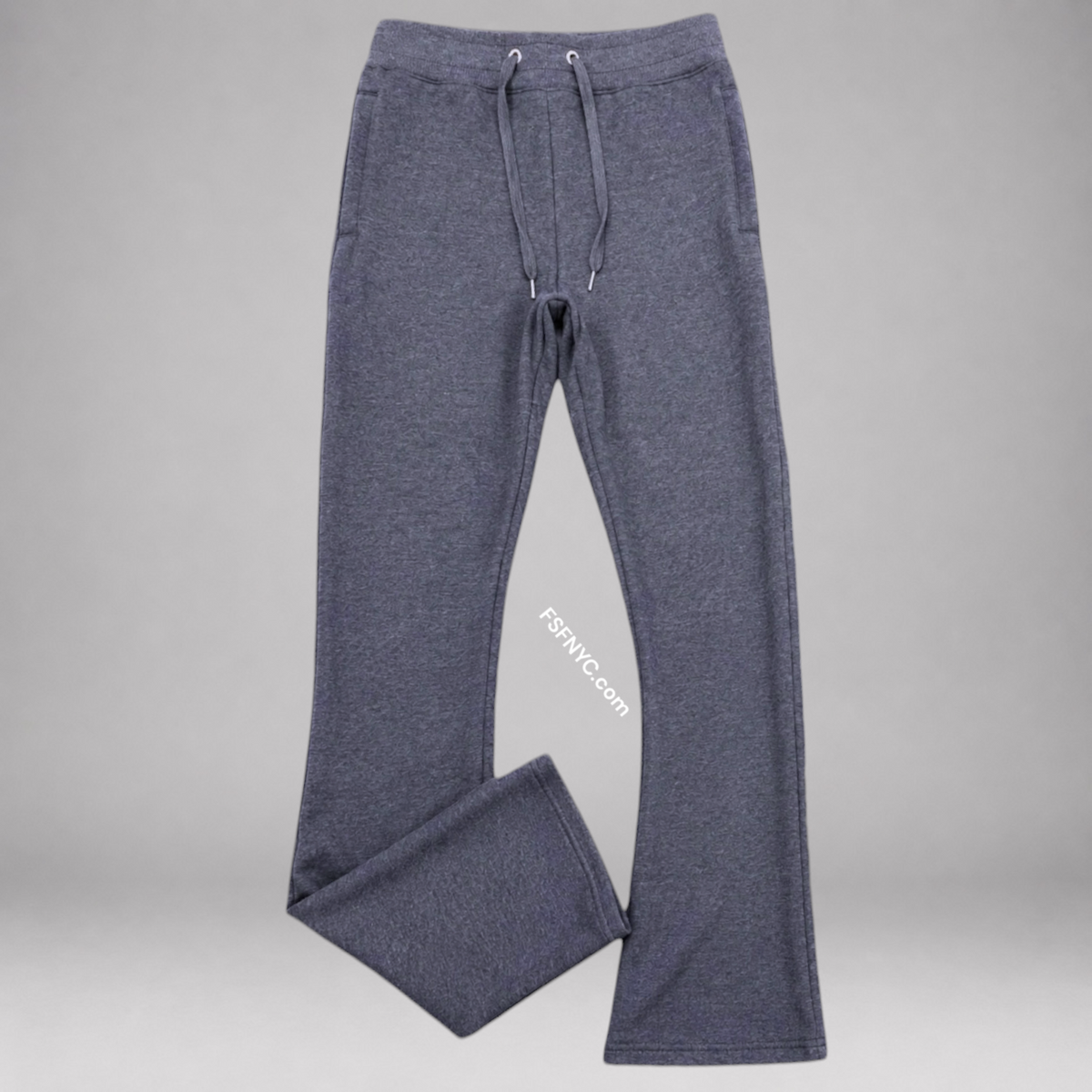 Narr - Stacked Sweat Pants - Dark Grey “Charcoal”  - P1030