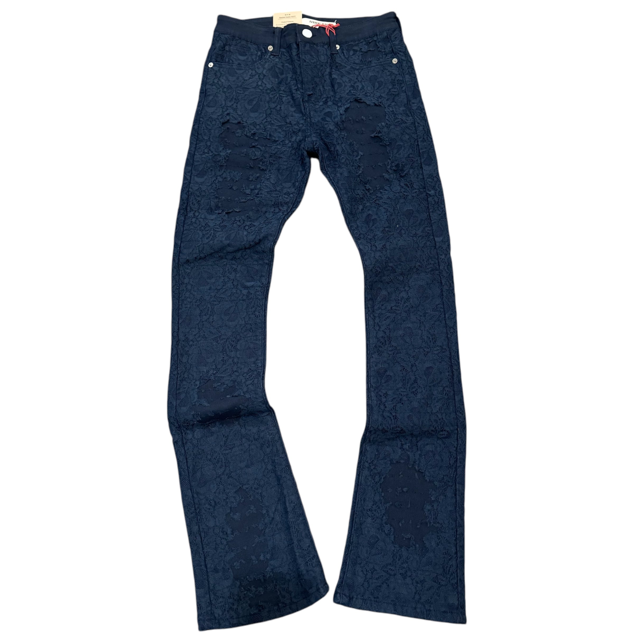 FSF Stacked Lace Denim Navy  AJS69226