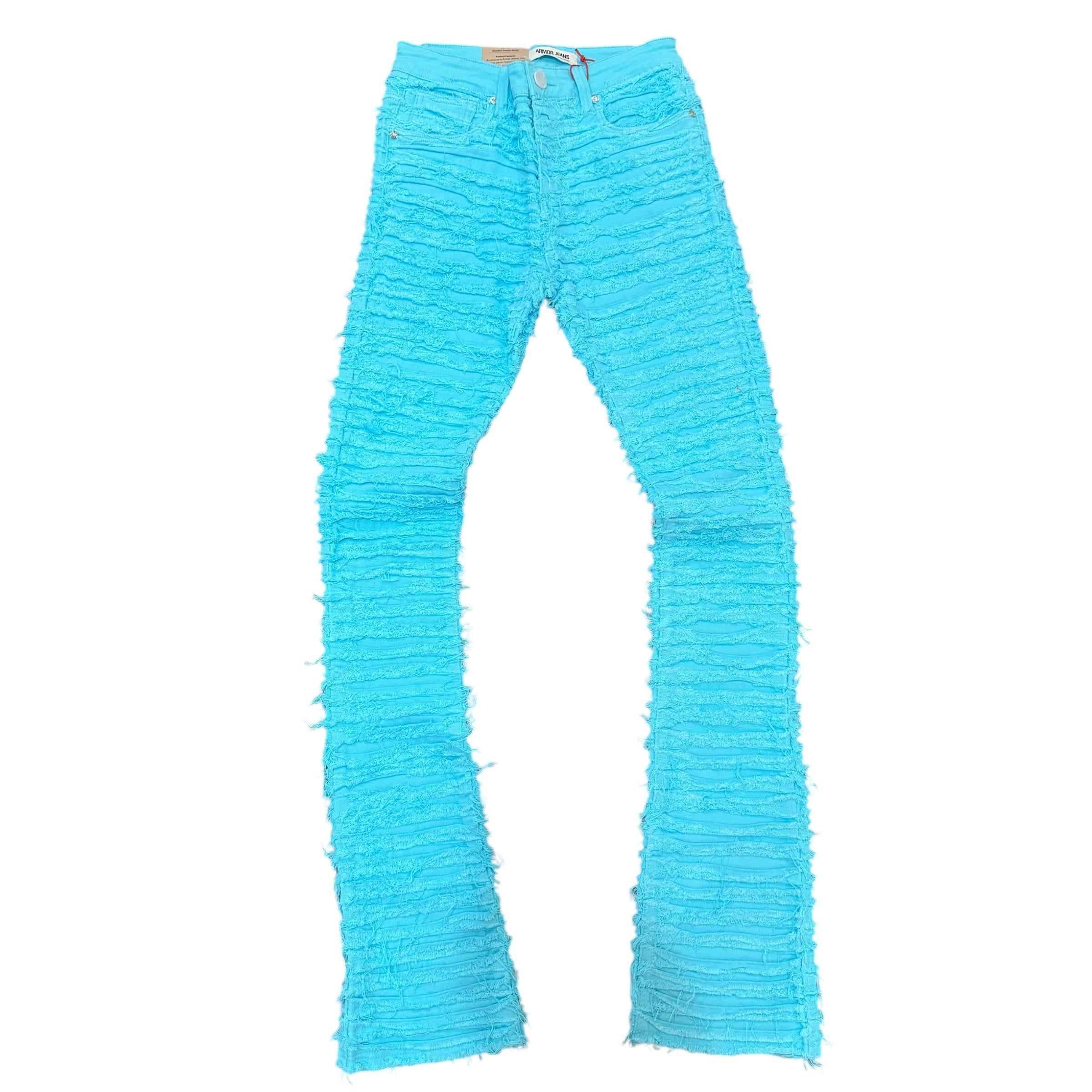 FSF Stacked Tassels/Thrashed Denim Blue AJS69316