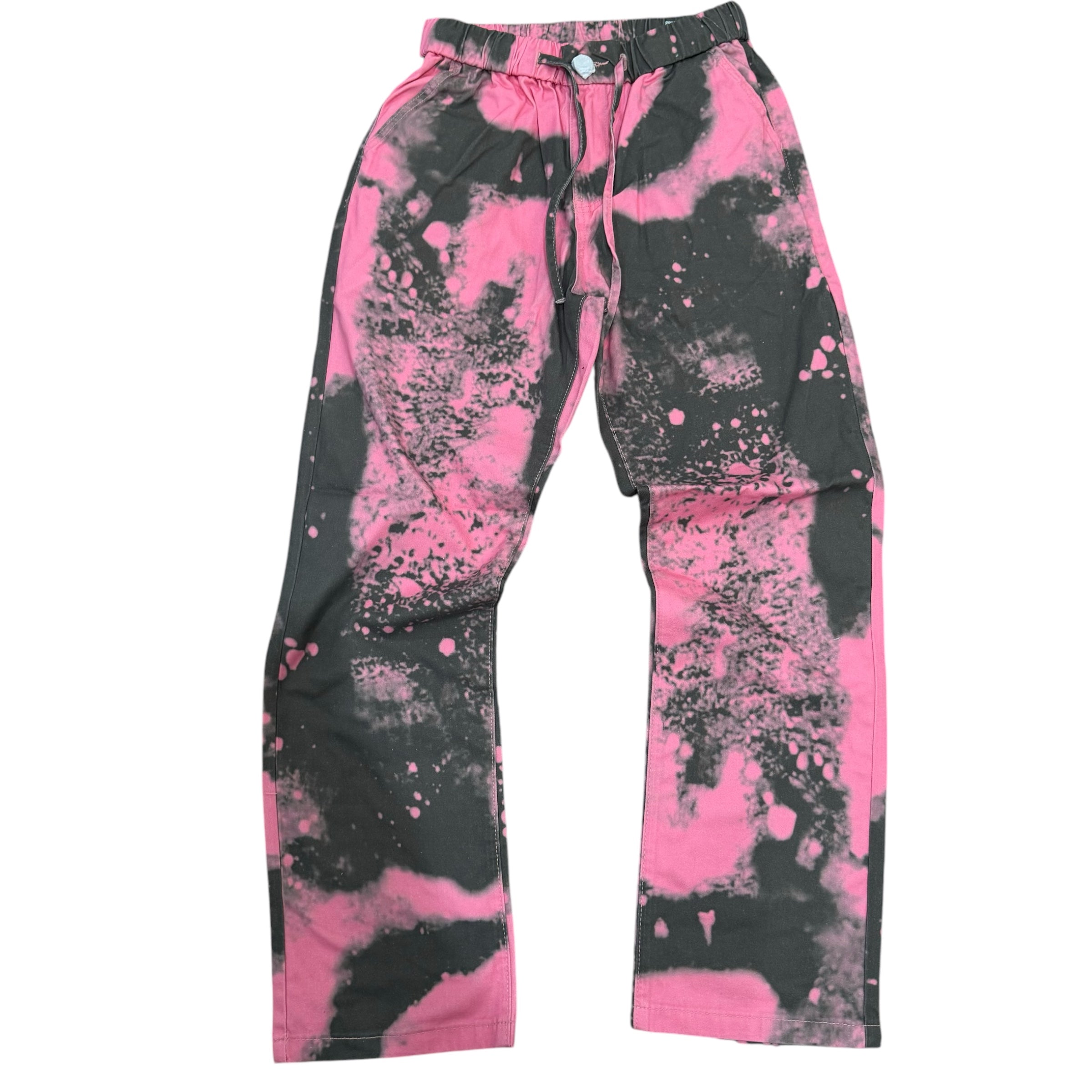 FSF Straight Dye Color Pants pink/Charcoal AJ04L1