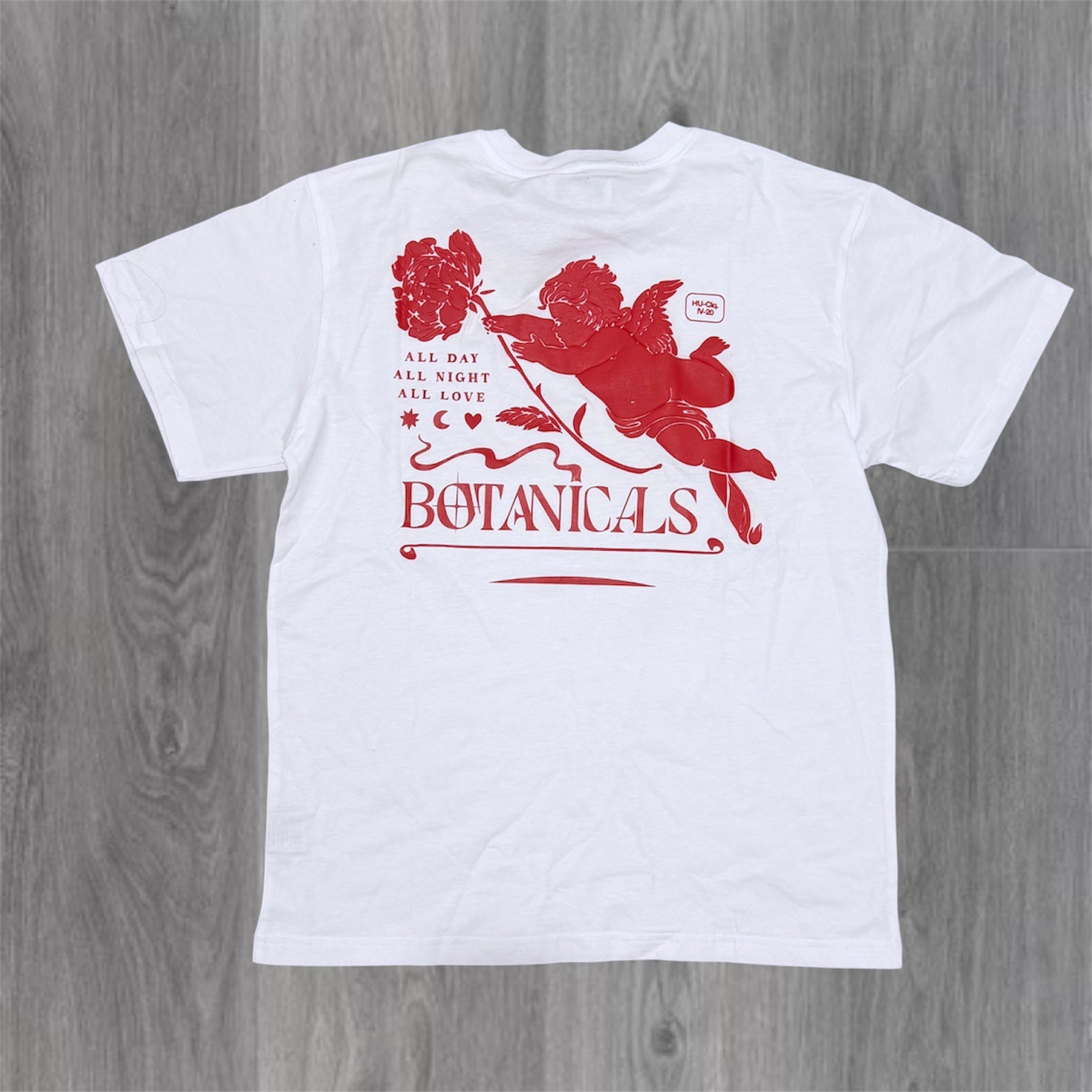 UNDRTD - Short Set -  Puff Angel - white/Red - 102202