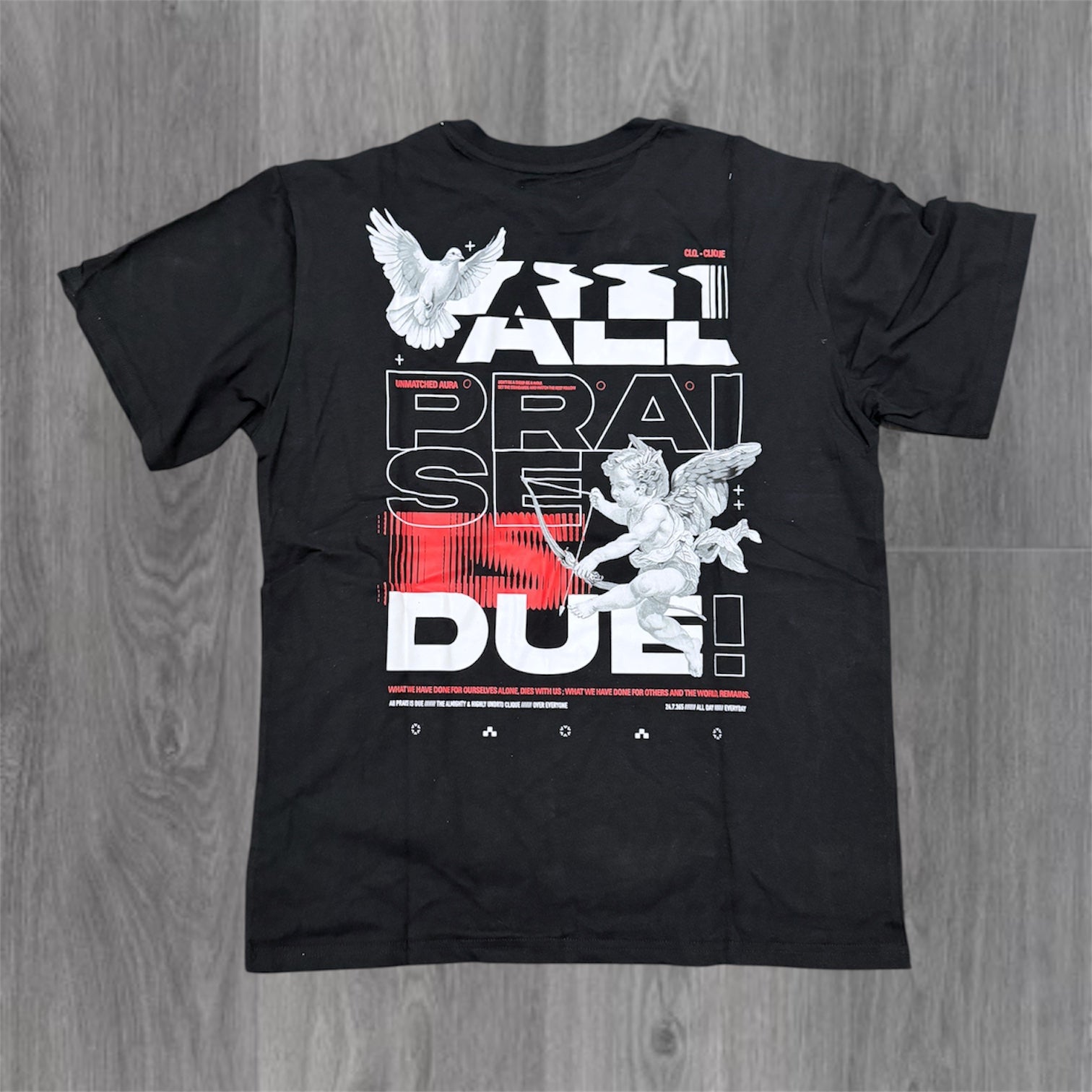 UNDRTD - Short Set - Mighty - Black Red - 103203