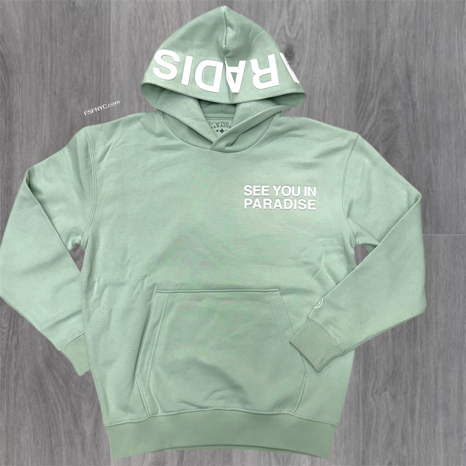 SYP - See You In Paradise Hoodie - Mint - 8808