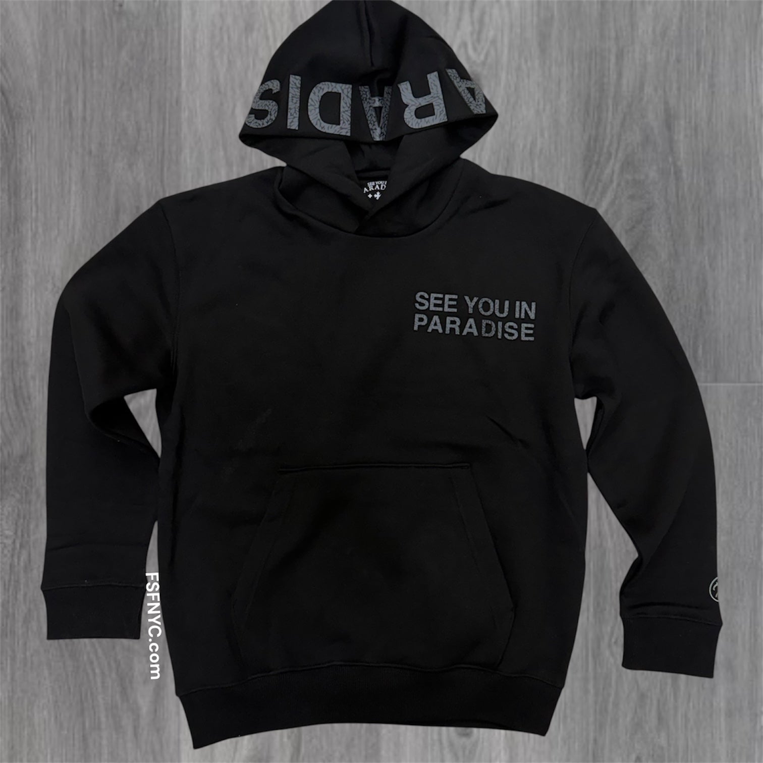 SYP - See You In Paradise Hoodie - Black  - 8808