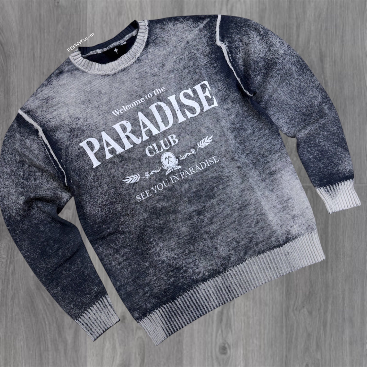 SYP - Crew Sweatshirt - Aged Wash - 3976