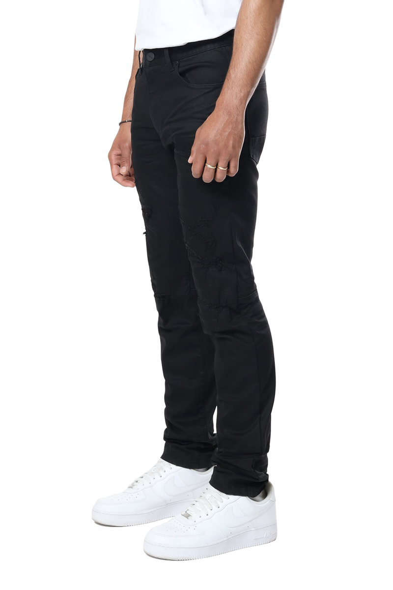 Rise Slim Jeans jet black 24502