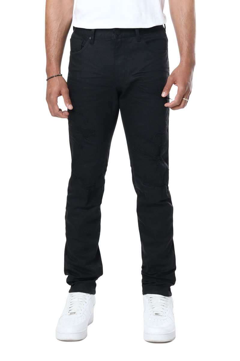 Rise Slim Jeans jet black 24502