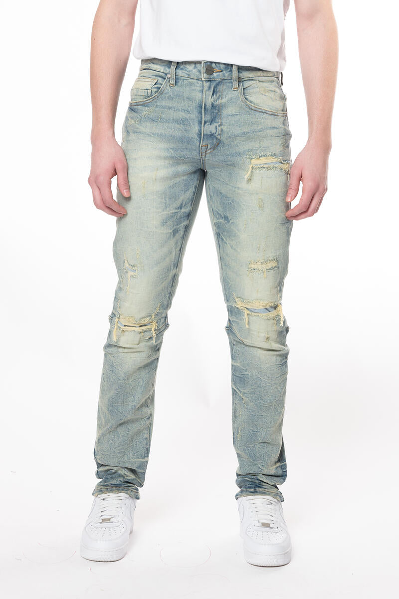 Rise wave effect Jeans mechanical 24108