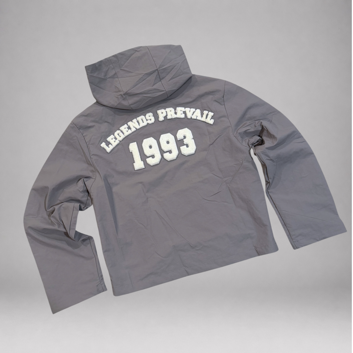 Prevail - Classic Patch Windbreaker Set - Grey - 1993