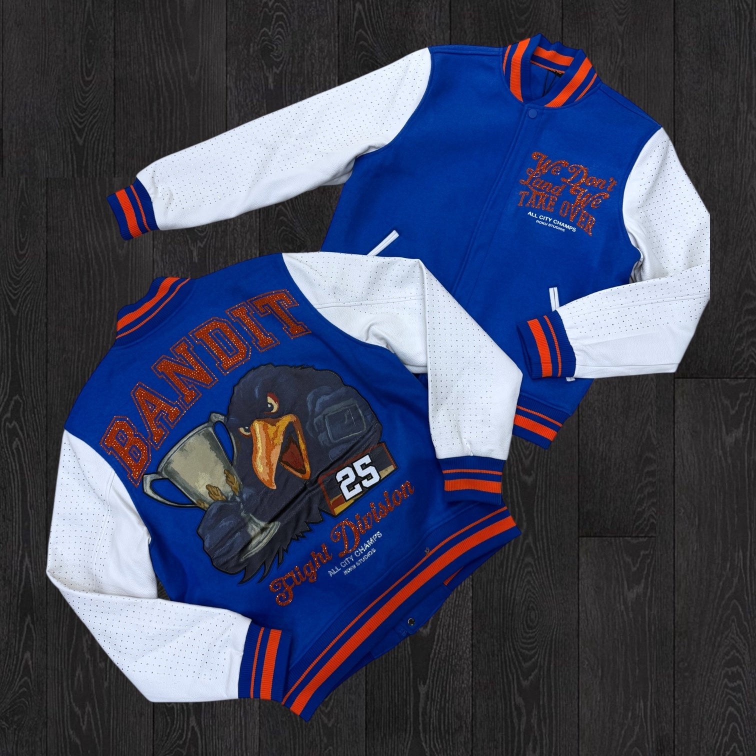 Roku - Bandit Varsity Jacket - Royal- 1899