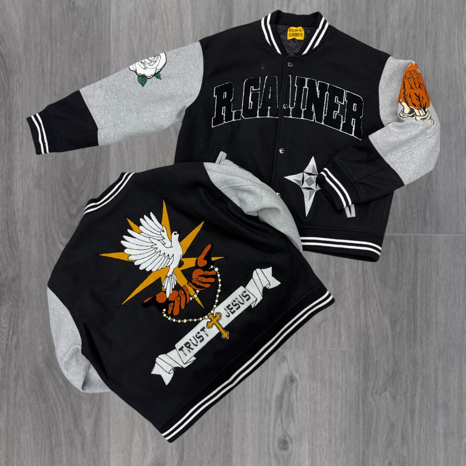 RG - wool Jacket - Black