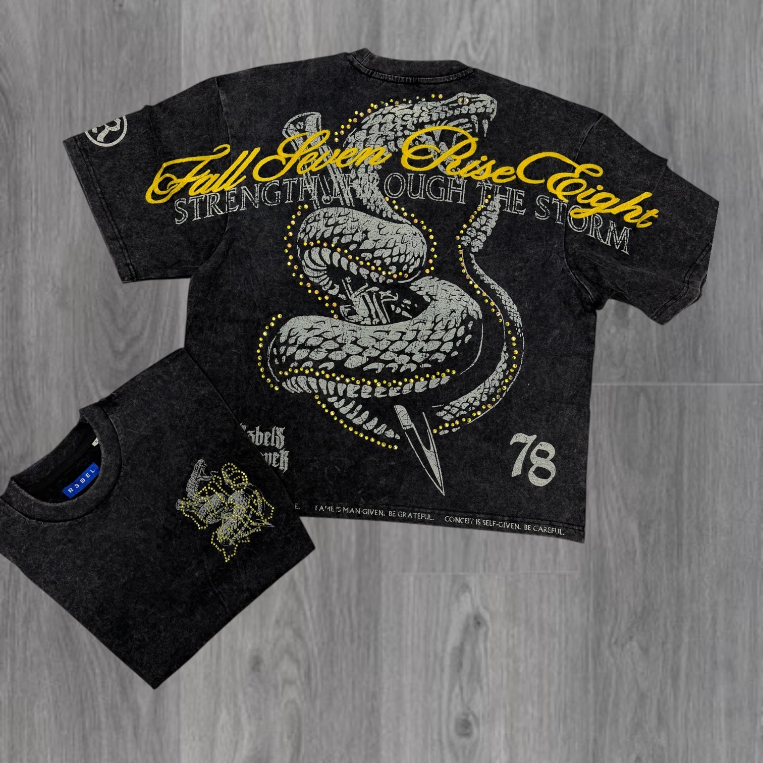 R3 - “ VENOM ” TShirt - BLK  - 148