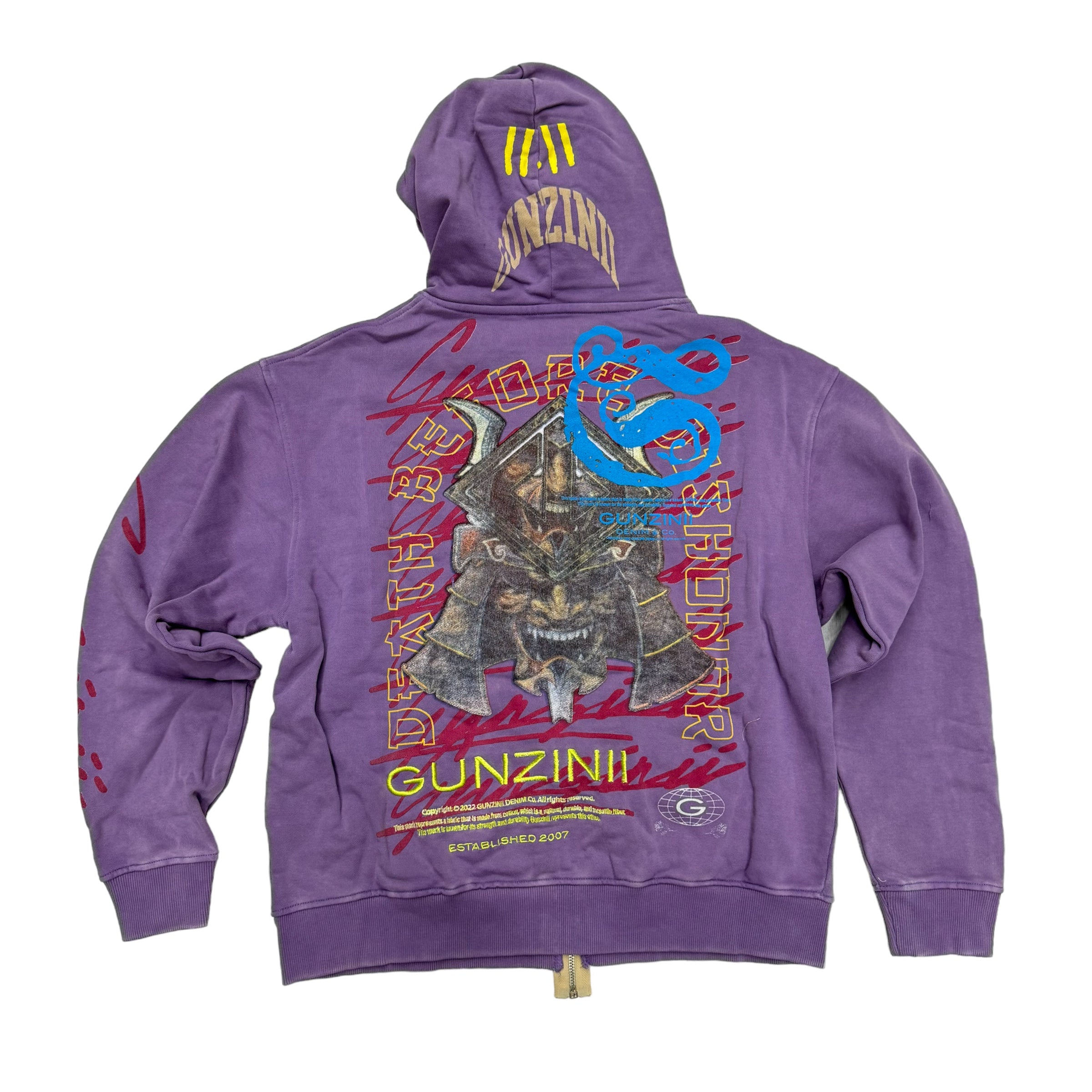 Gunzinii Dishoner Zip Hoodie Mauve 445