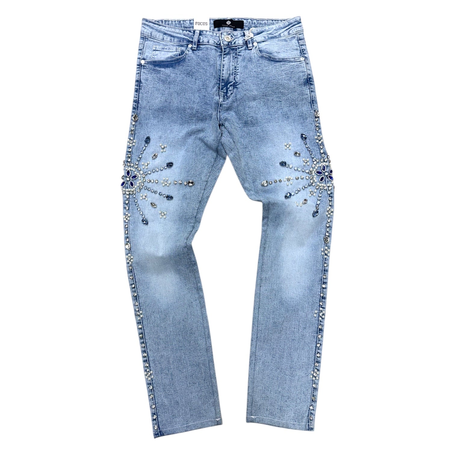 FO - Crystal Slim Fit Denim - Light Blue - 2583