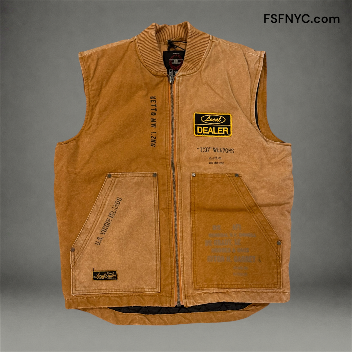 JC - Carpenter Denim Vest - Rescue 91775V