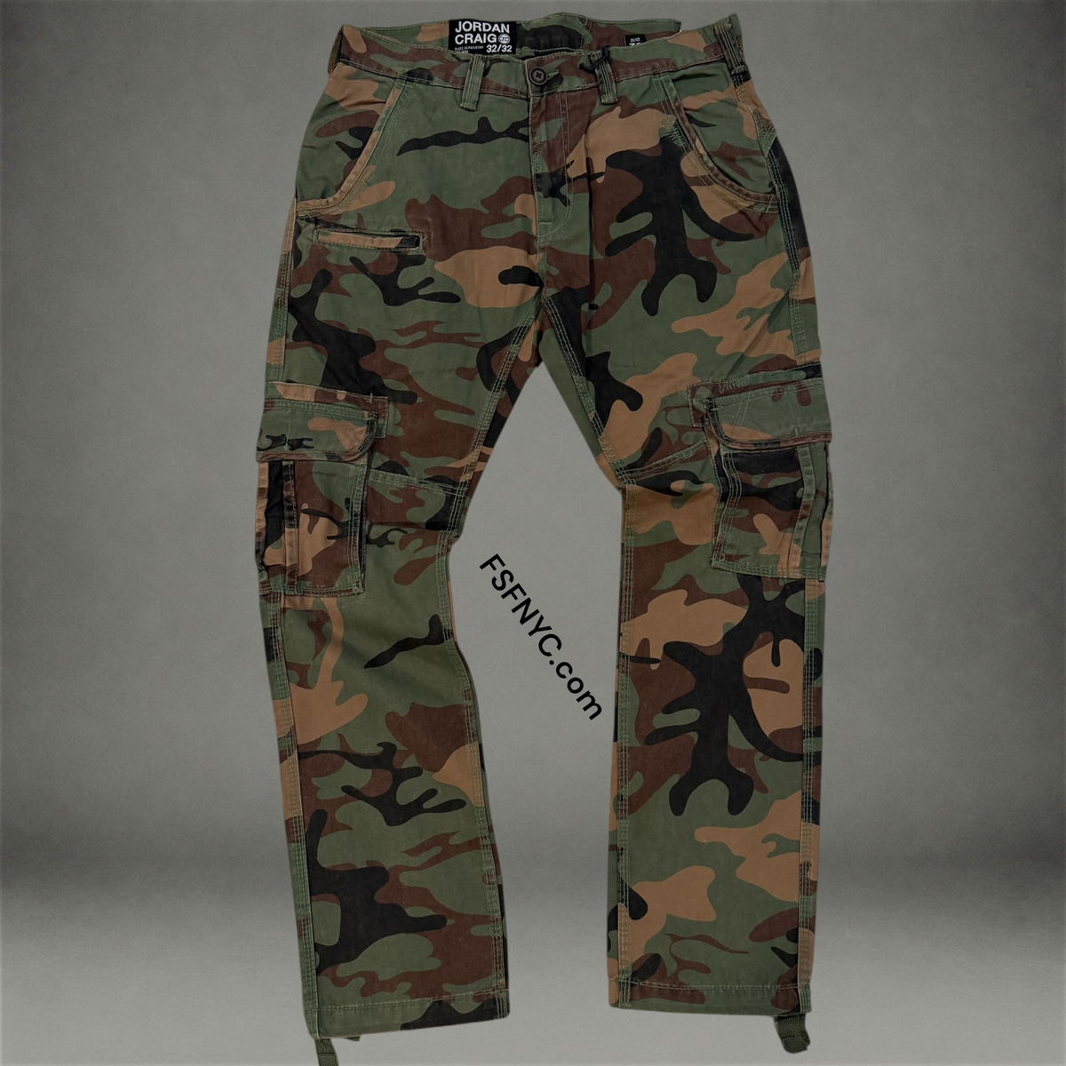 JC - Classic Cargo Pants - Vin.Camo - 5656