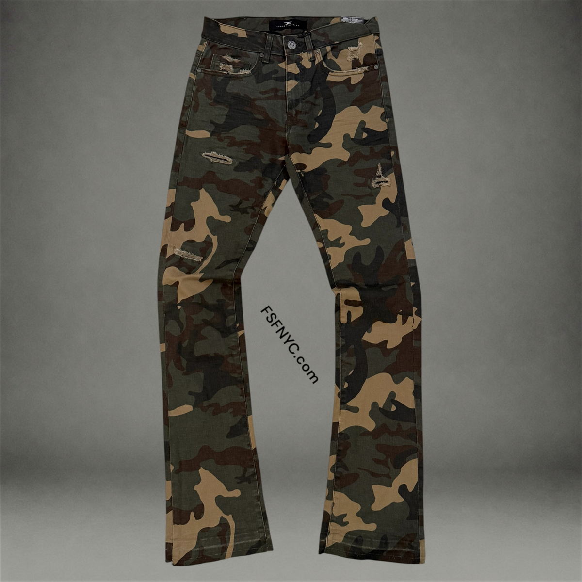 JC - Stacked Clean Denim - Woodland - JTF2379
