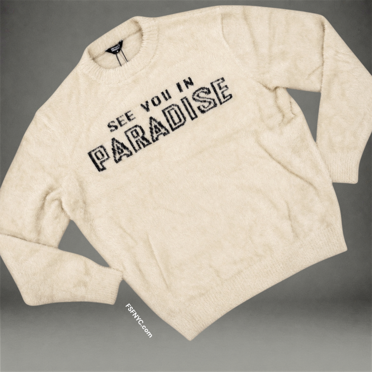 SYP - Mohair Paradise Crew Sweater - Tan - 3971