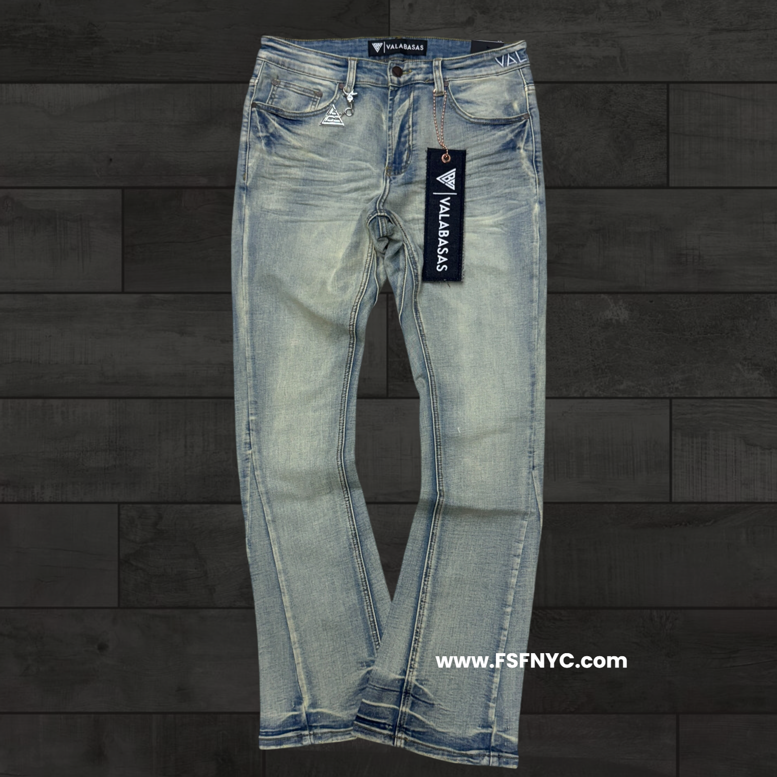 Valabasas - Mr Stacked Jeans - Light Wash - 1005