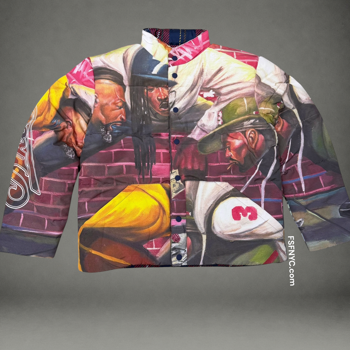 Akoo - Block Puffer Jacket -Multi 7401