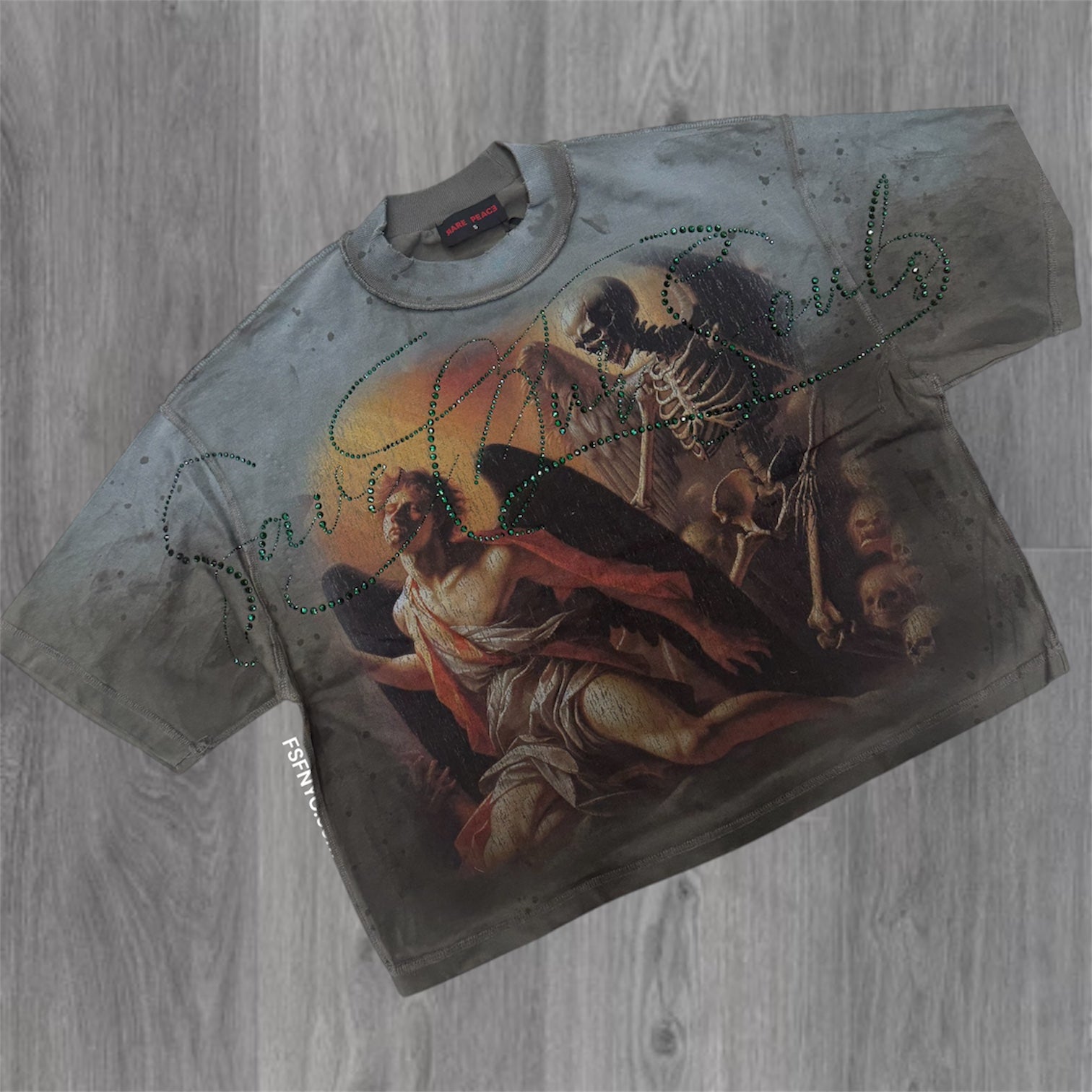 RP - SOS Oversized  Tee - Olive - 5063