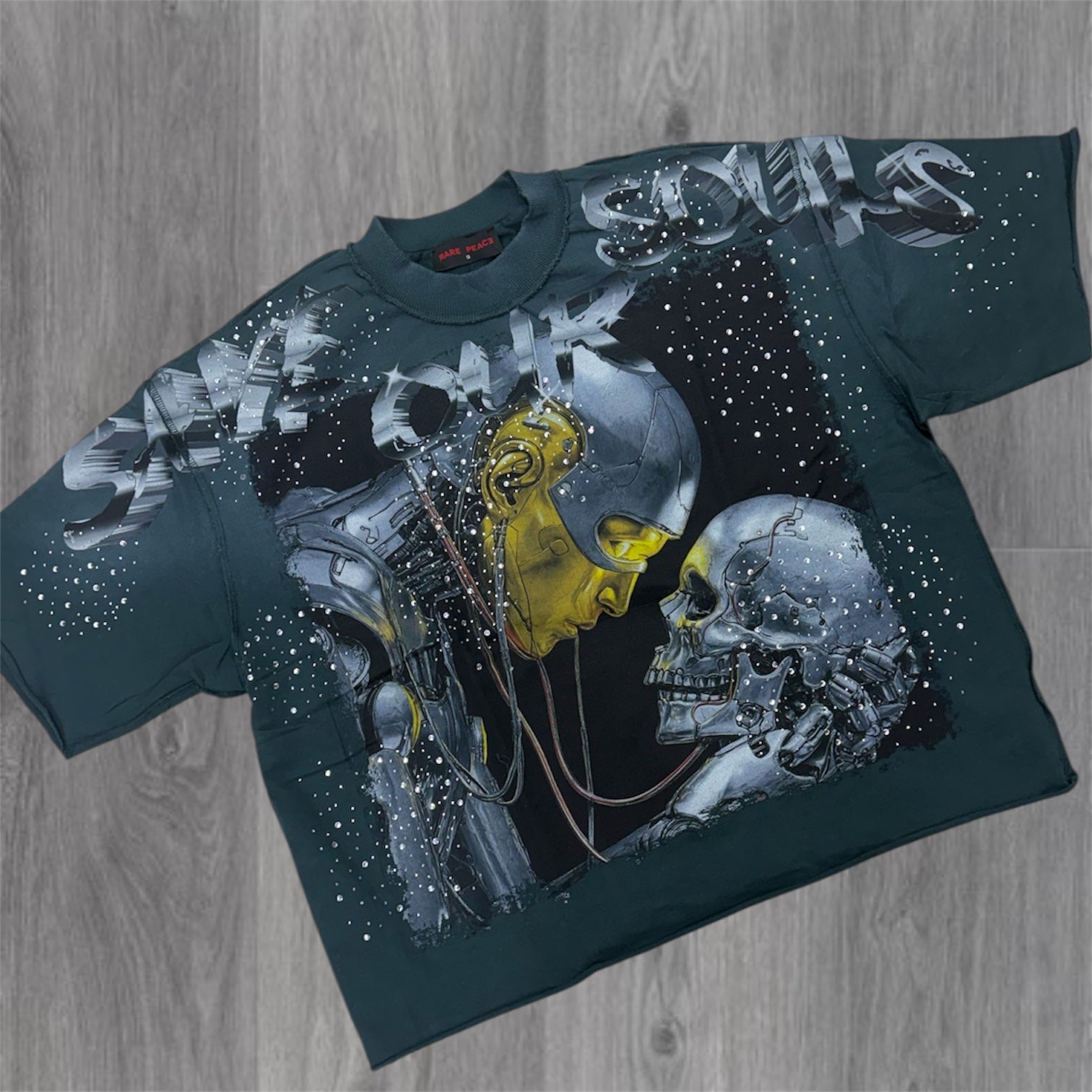 RP - AI oversized T-shirt - pine Green - 6033