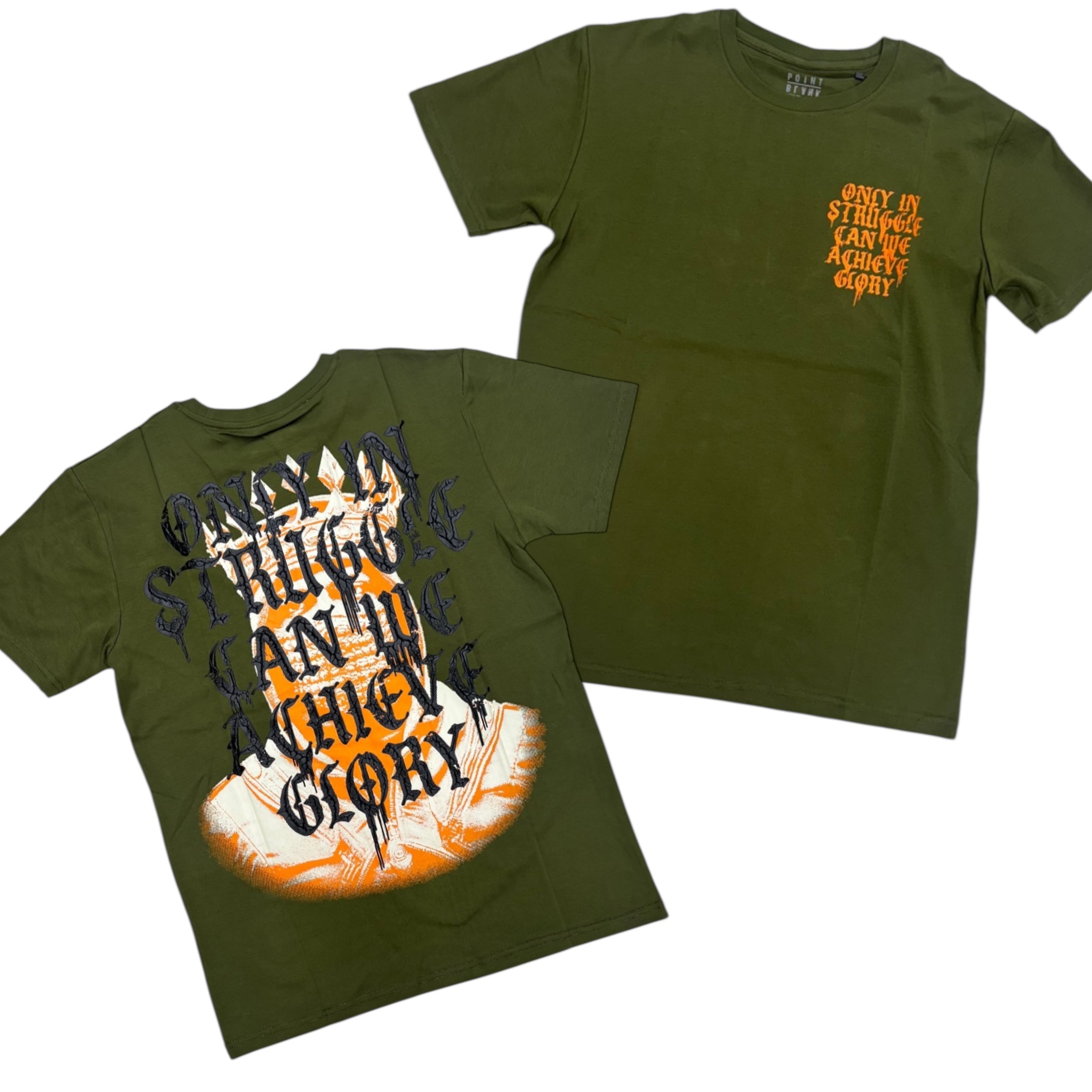 Aks Glory And Struggle T-Shirt Olive 09