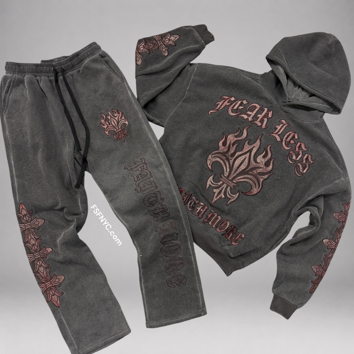 Rebel - Fearless Sweatsuit - Black - 406306