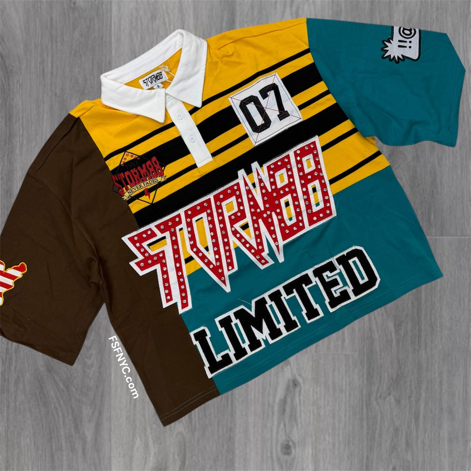 ST - Rugby Polo W/Crystal - Bordeux - 002