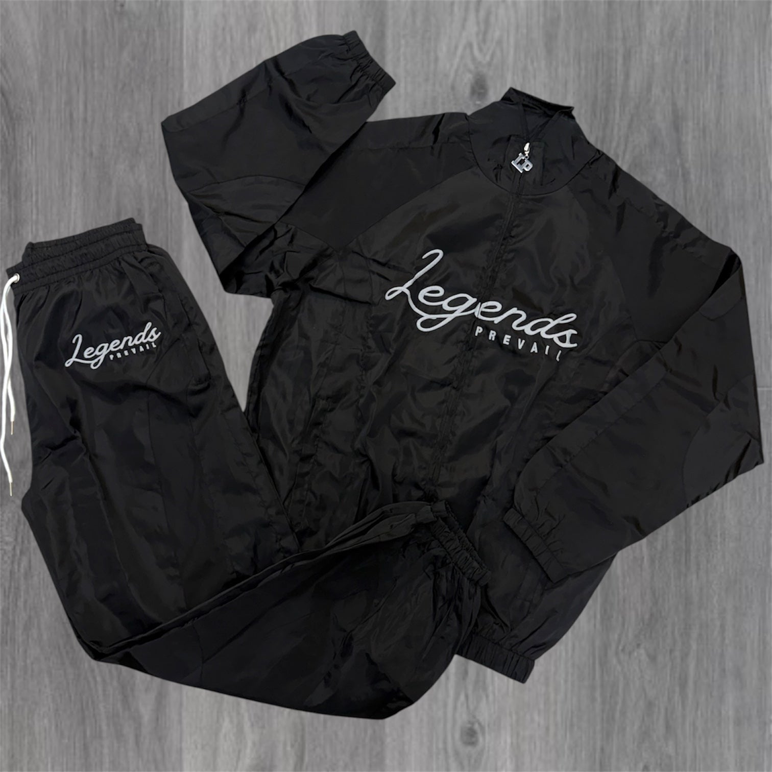 Prevail - Windbreaker set - Black - 1993