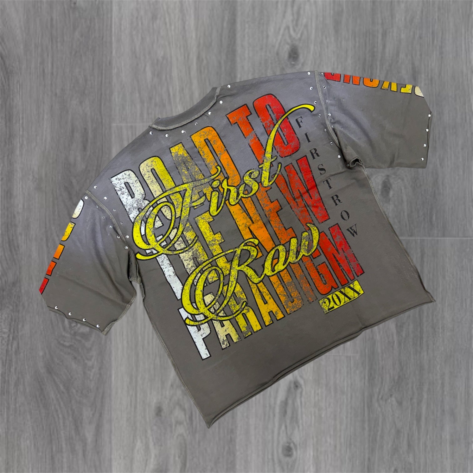 FR - The Road  T-shirt - Grey - 1064