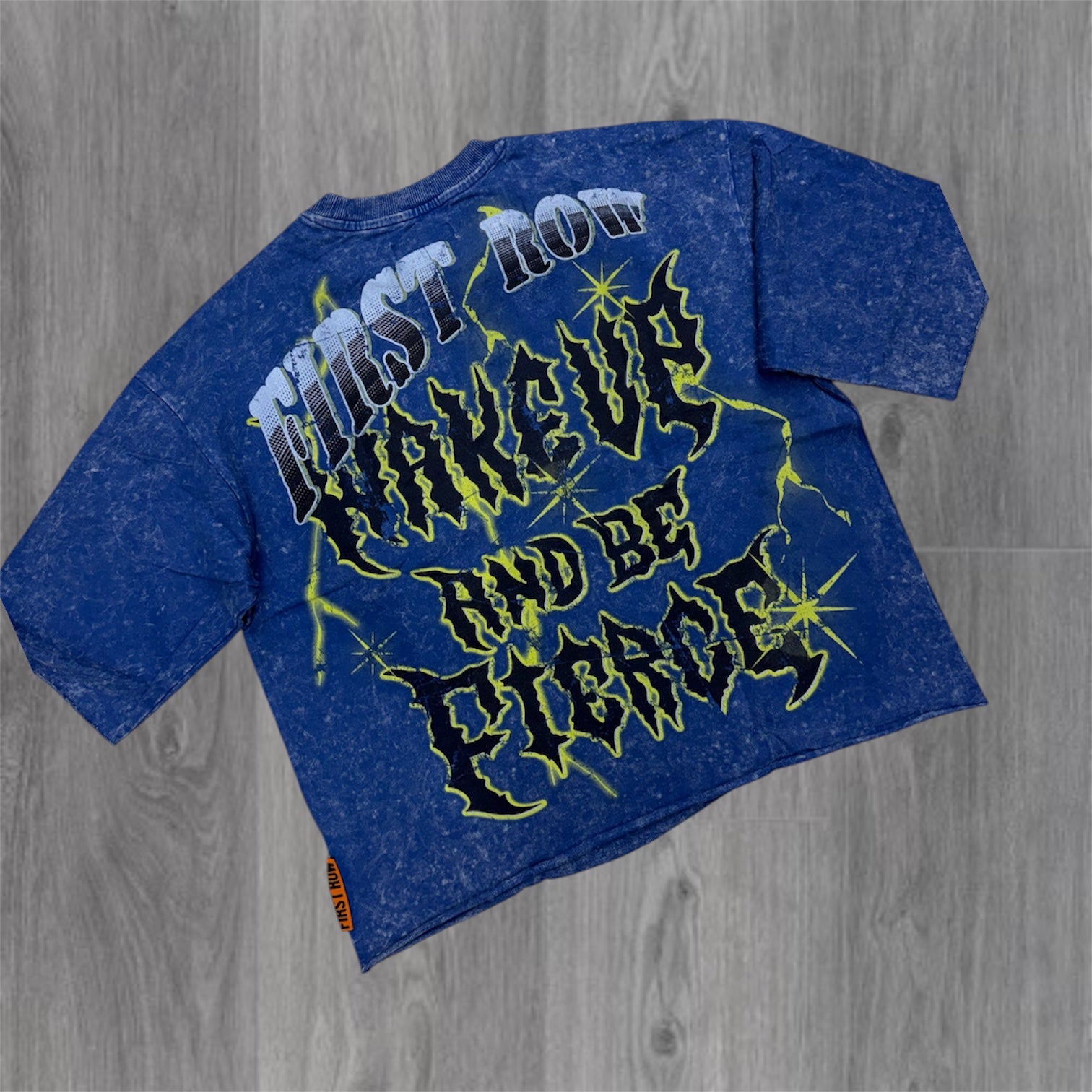 FR - Wake Up T-shirt - Royal - 1033