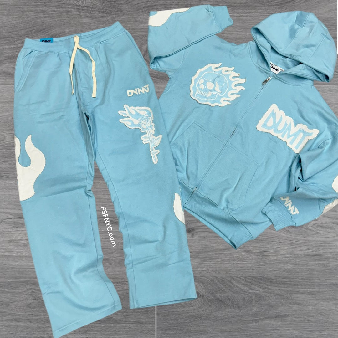 Rebel COMBUSTION Sweat Suit Sky Blue 313 413